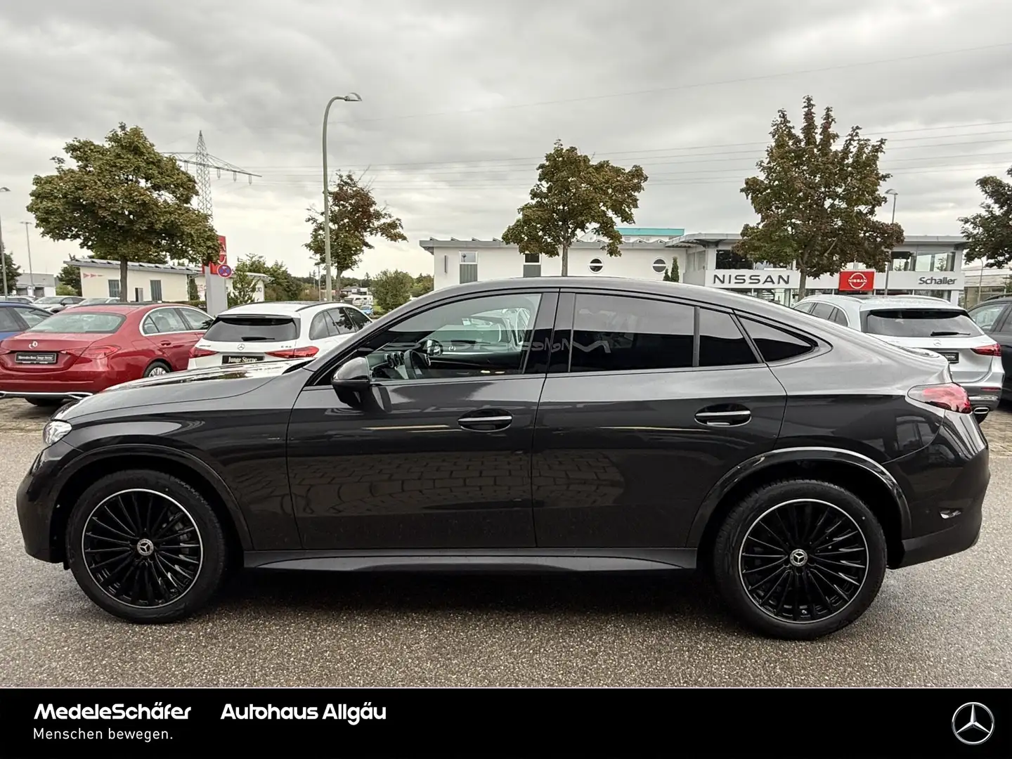 Mercedes-Benz GLC 200 GLC 200 4MATIC Coupé AMG Night AHK Park EasyPack Grau - 2