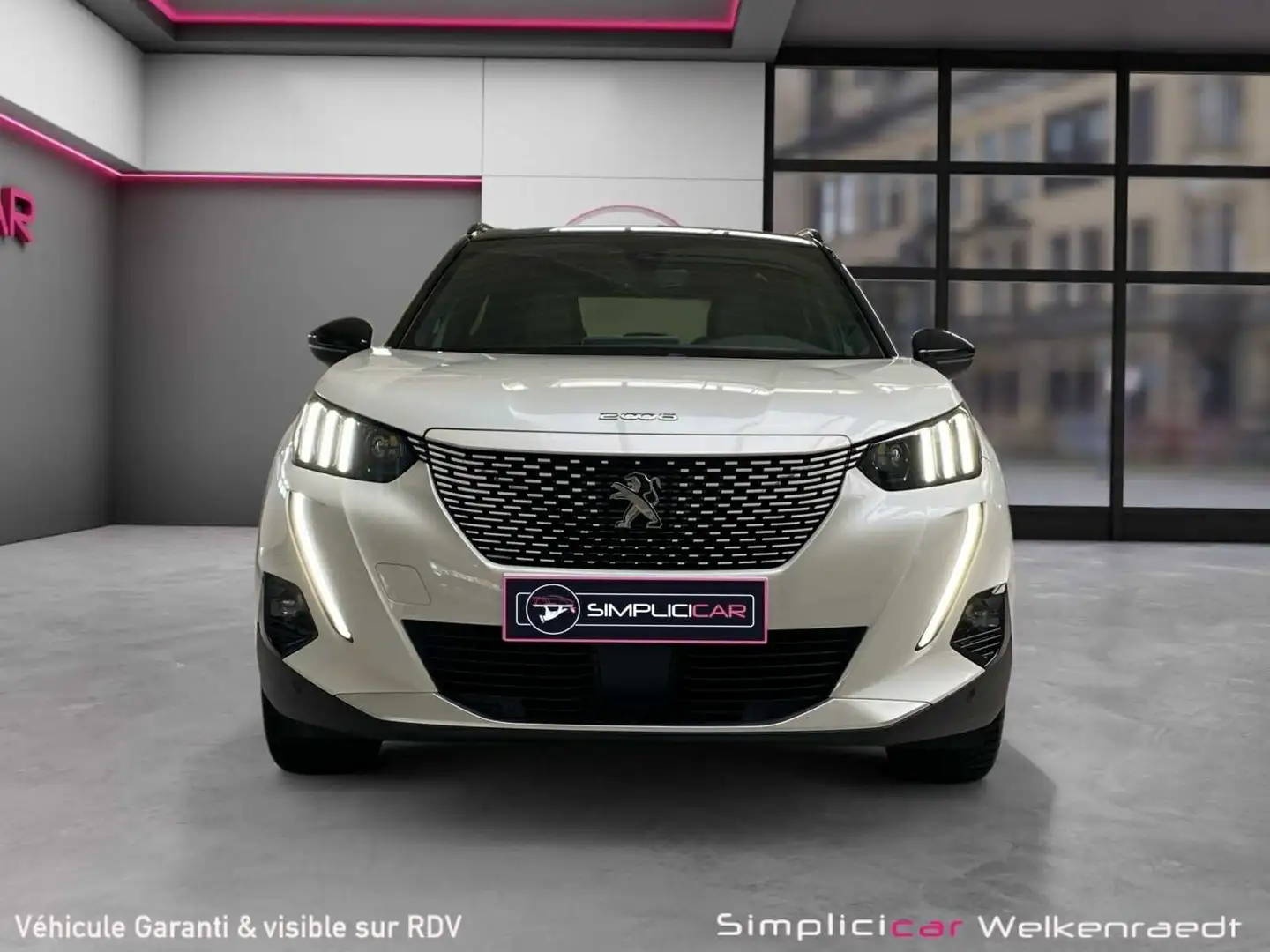 Peugeot e-2008 e-2008 50 kWh GT-TVA RECUP-CARPLAY-PANO-CAMERA Blanc - 2
