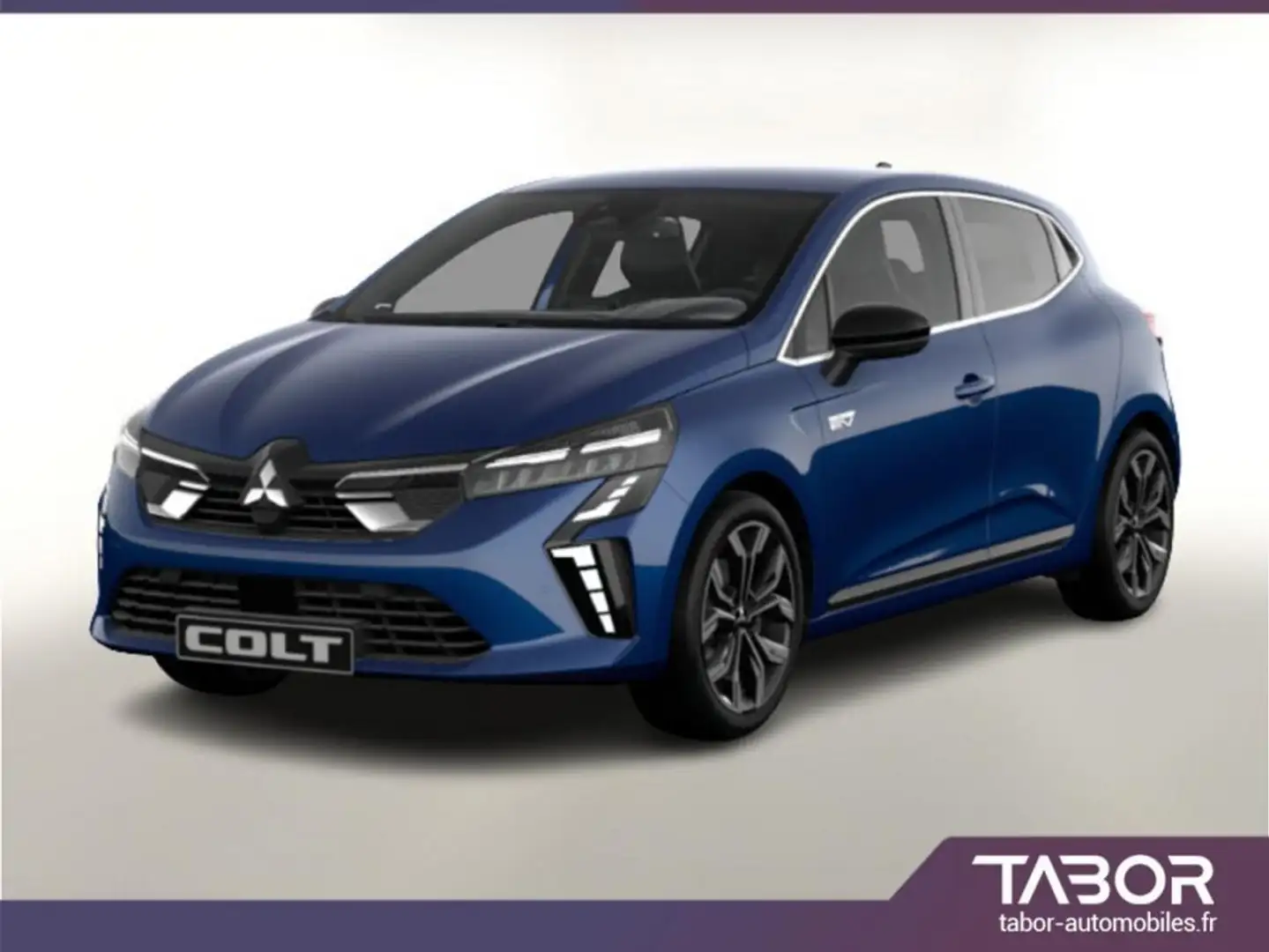 Mitsubishi Colt 1.6 HEV 143 GPS Bose ACC Radars Bleu - 1
