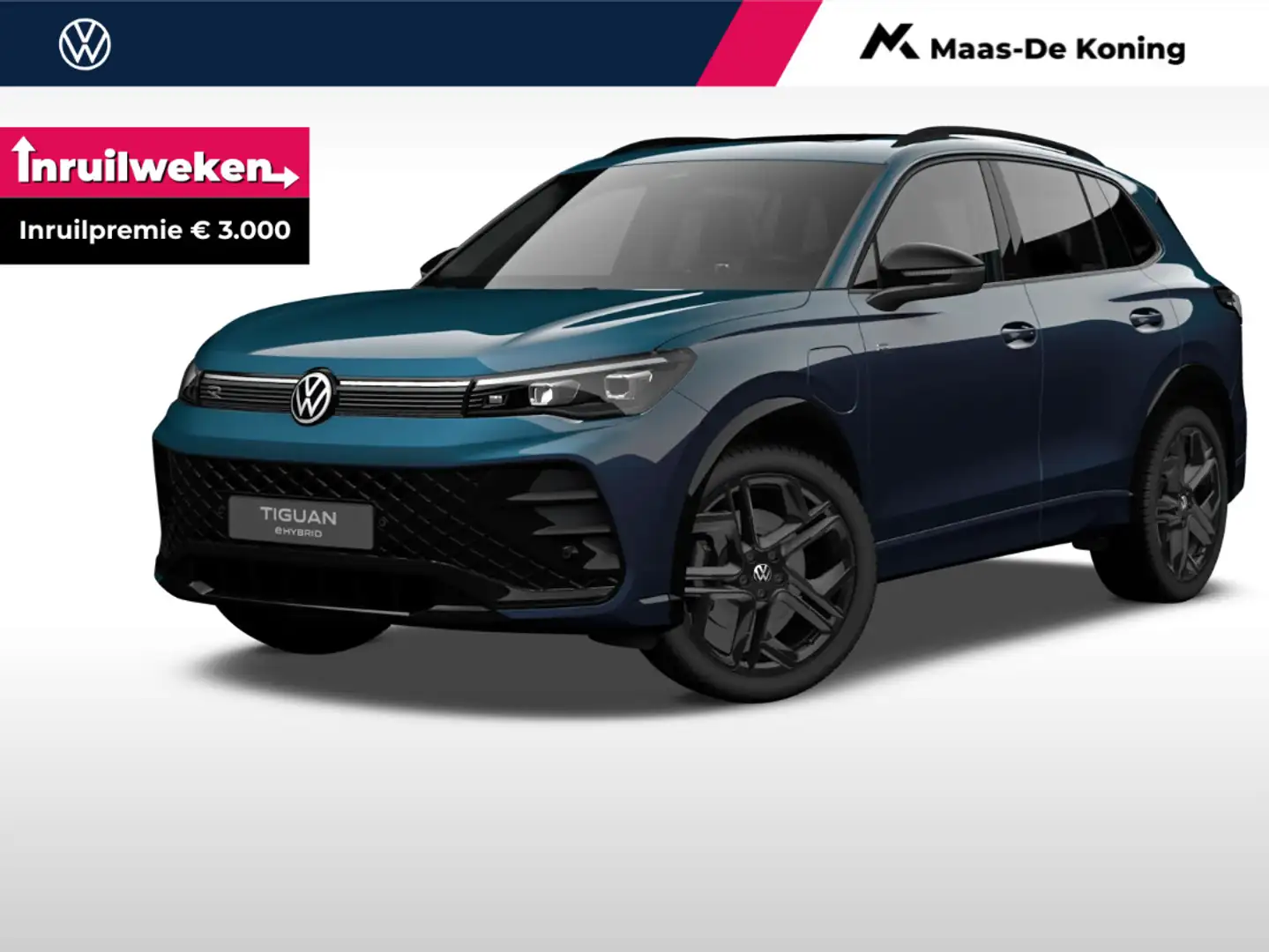Volkswagen Tiguan R-Line-Edition 1.5 eHybrid 272 pk 6 versn. DSG · A Bleu - 1