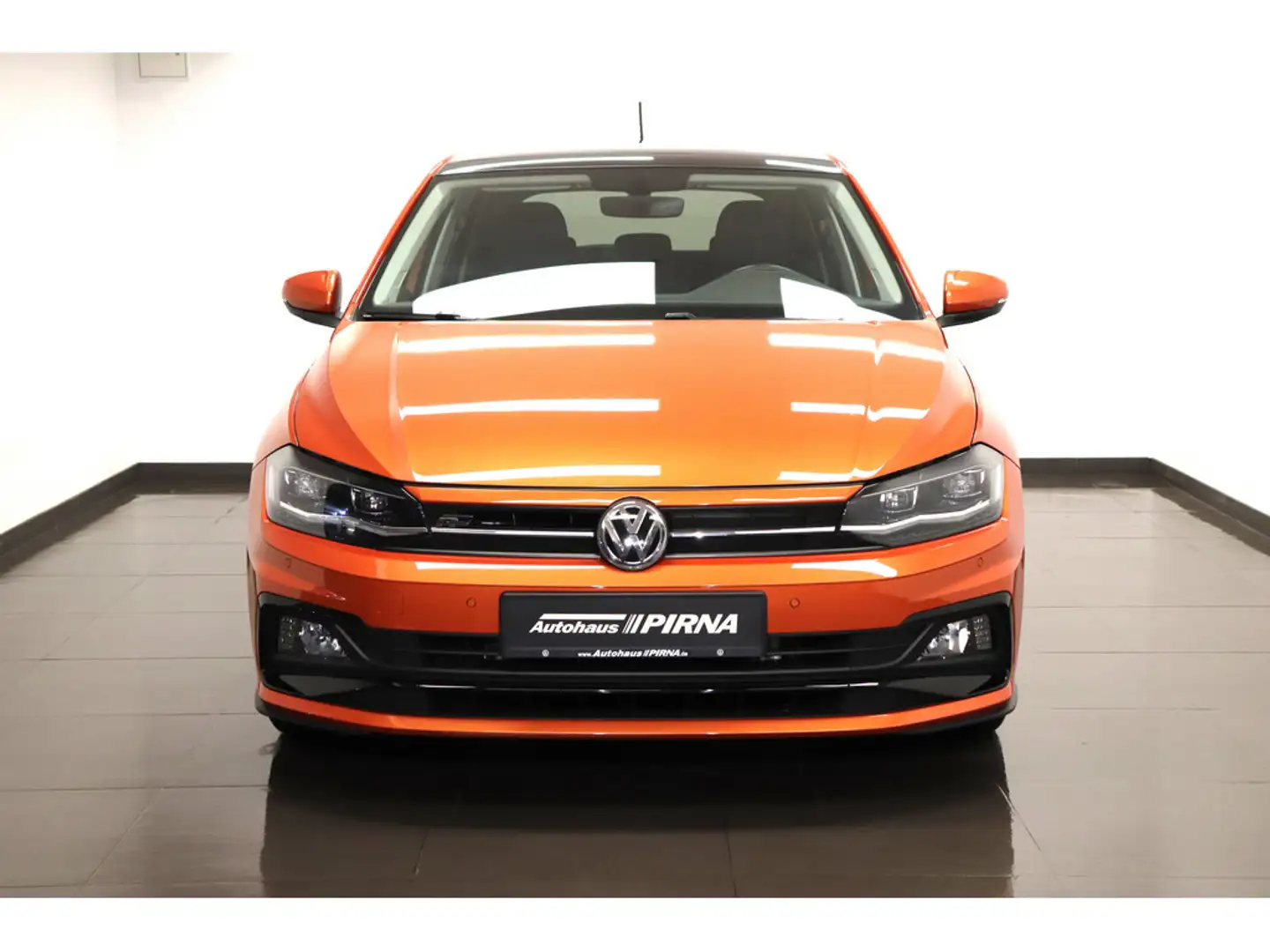 Volkswagen Polo 1.0 TSI Highline R-Line LED Panorama Orange - 2