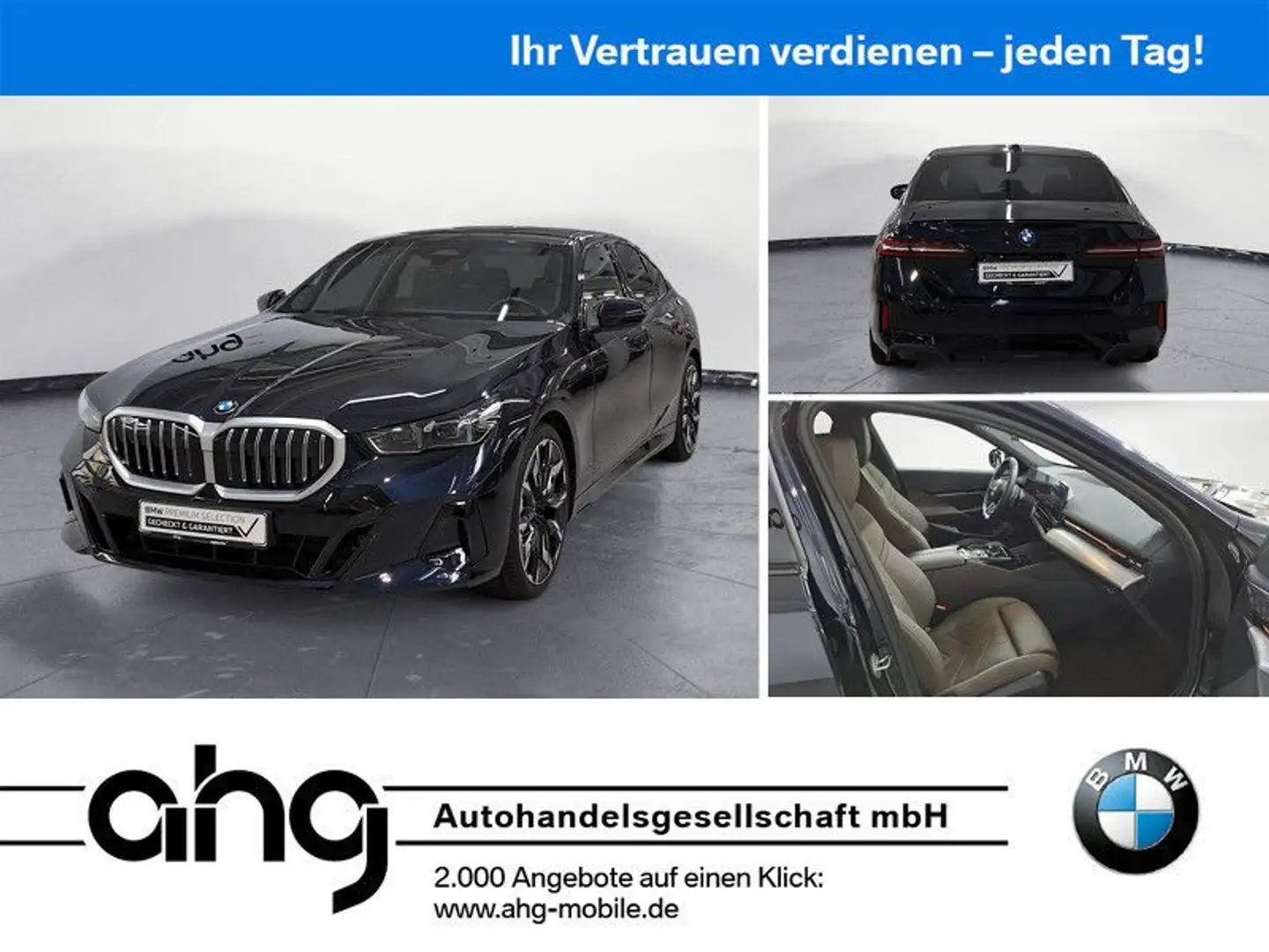 BMW 520 i M Sportpaket 21' Bowers&Wilkins Memory vorn Noir - 1