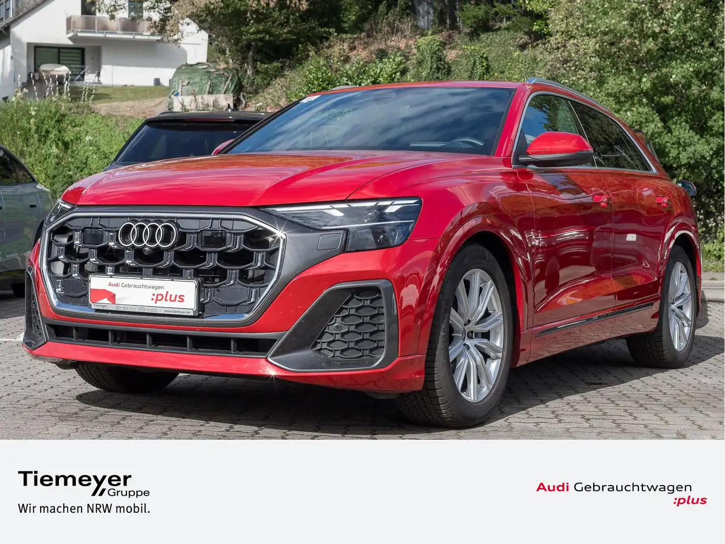 Audi Q8 50 TDI Q S LINE UPE114 LM21 PANO AHK HuD Rot - 1