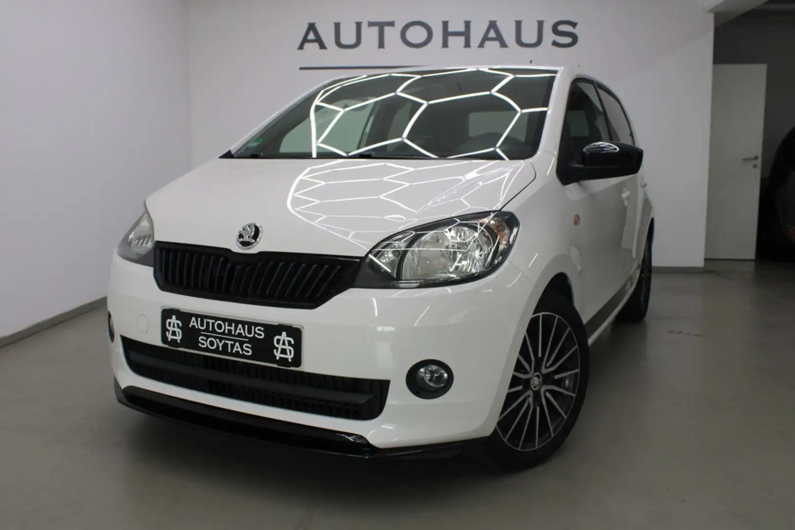 Skoda Citigo Monte Carlo *1.Hand *SHZ *Navi *Automatik Blanco - 1