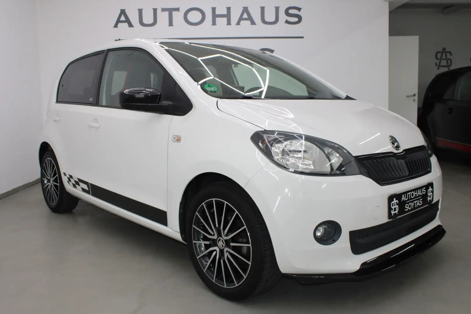 Skoda Citigo Monte Carlo *1.Hand *SHZ *Navi *Automatik Blanco - 2