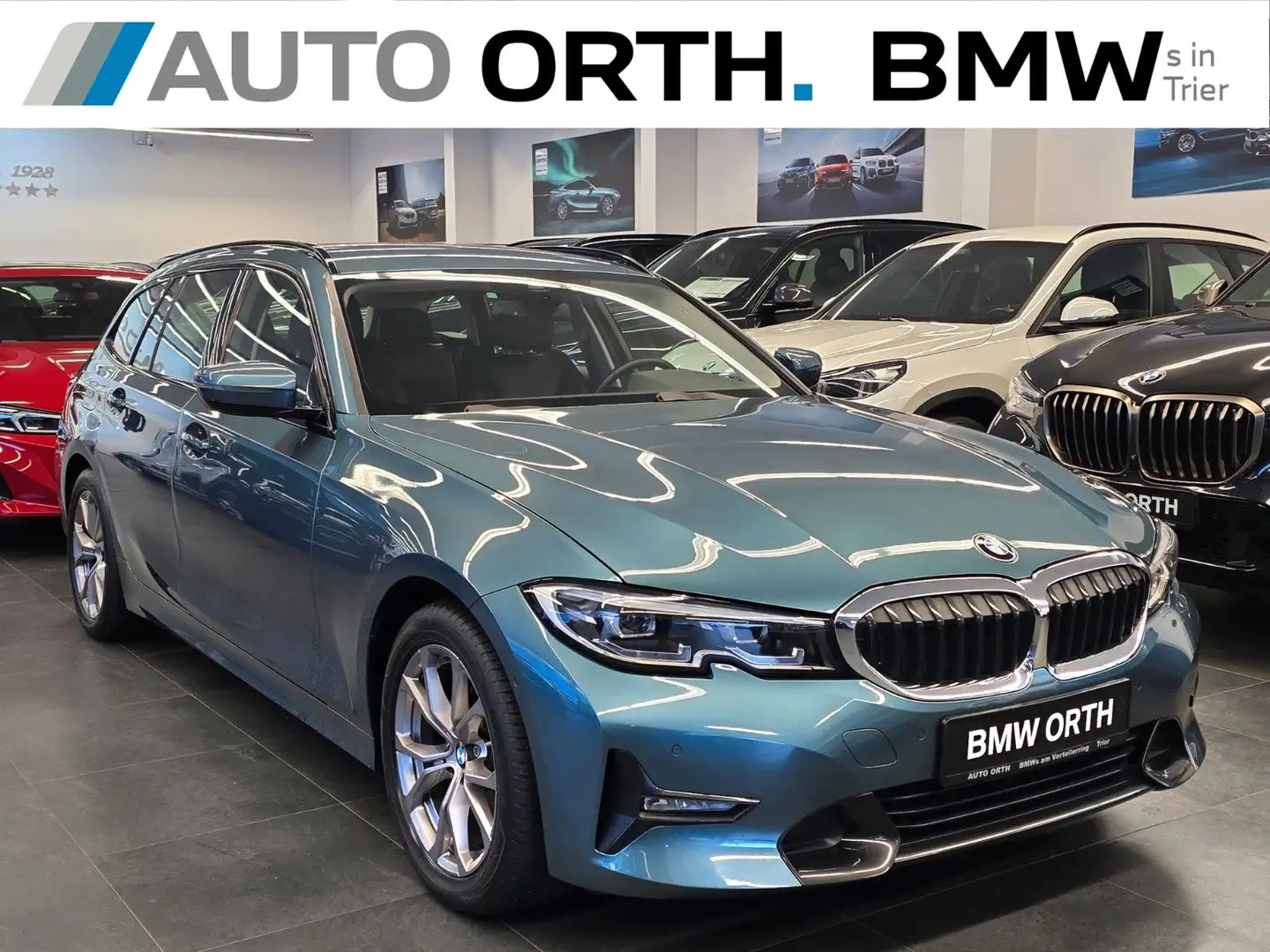 BMW 320 d Touring AUT. SPORT-LINE LC+ DR.ASS RFK HIFI Blau - 1
