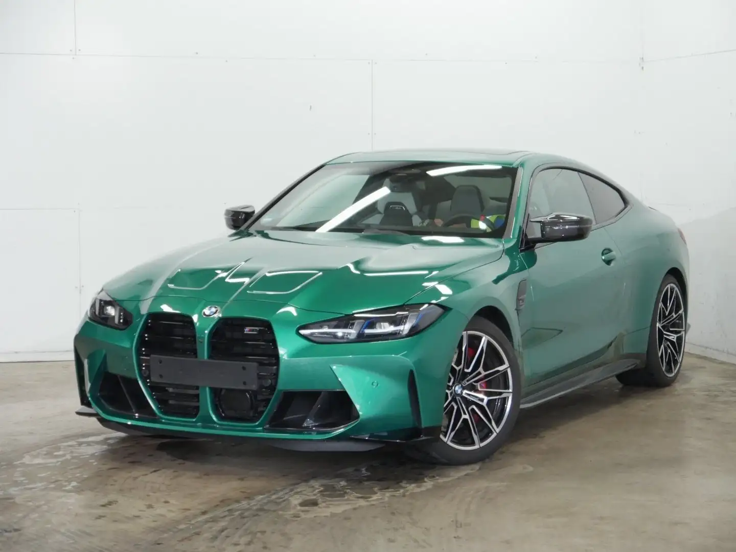 BMW M4 Competition aktive Sitzbelüftung vorn, Glasdach el Grün - 1