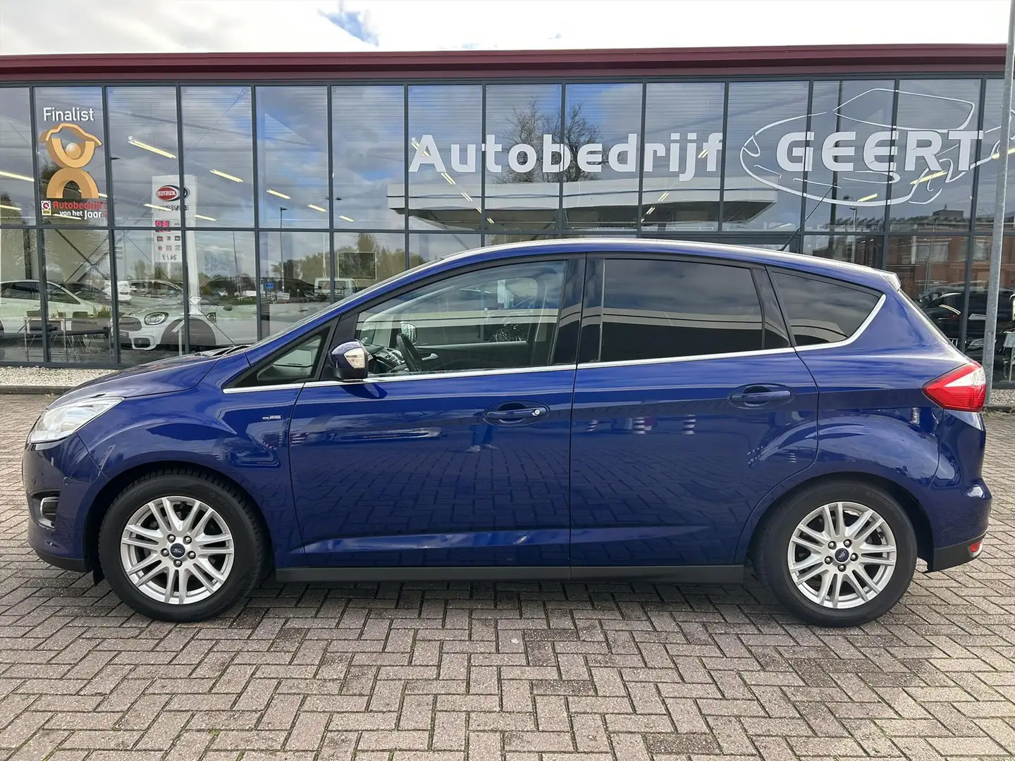 Ford C-Max 1.0 Ecoboost 125PK / TITANIUM / Navi / Trekhaak Blauw - 2