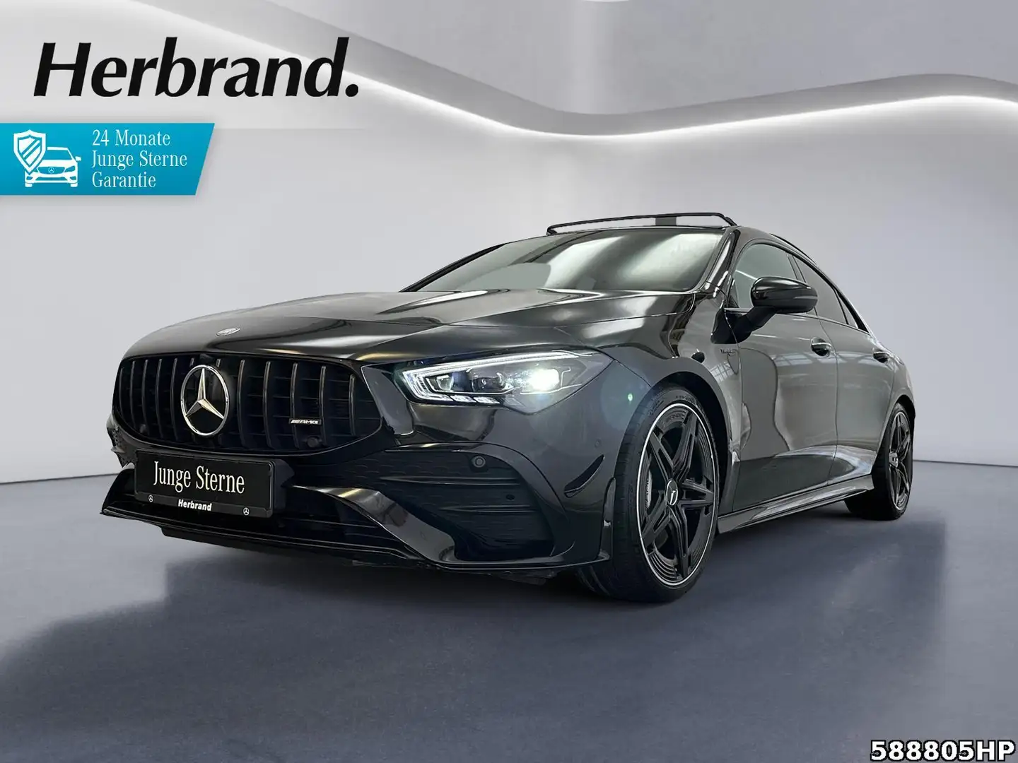Mercedes-Benz CLA 35 AMG 4M Coupé Aero-Paket Pano Night Memory Negro - 1