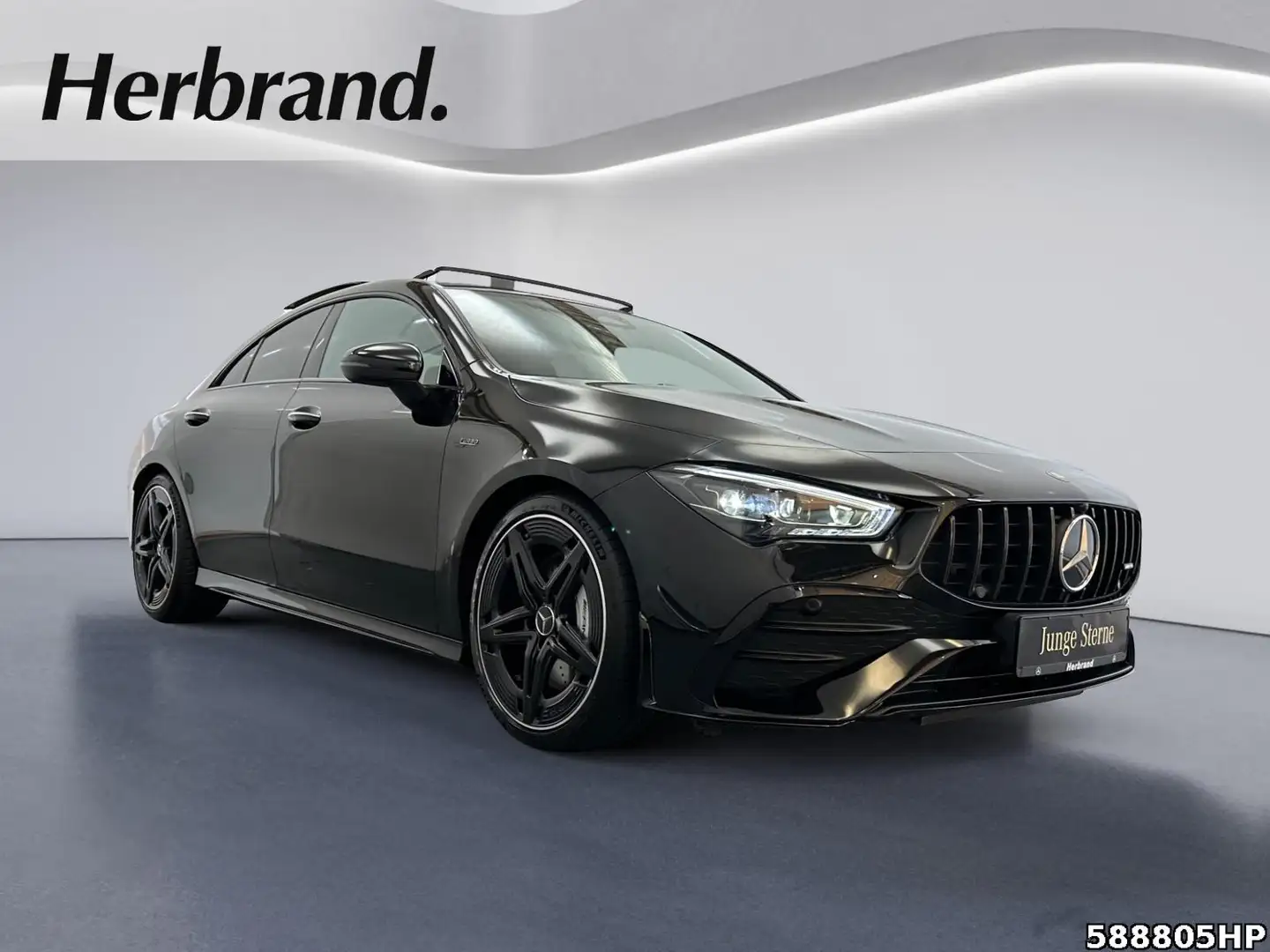 Mercedes-Benz CLA 35 AMG 4M Coupé Aero-Paket Pano Night Memory Negro - 2