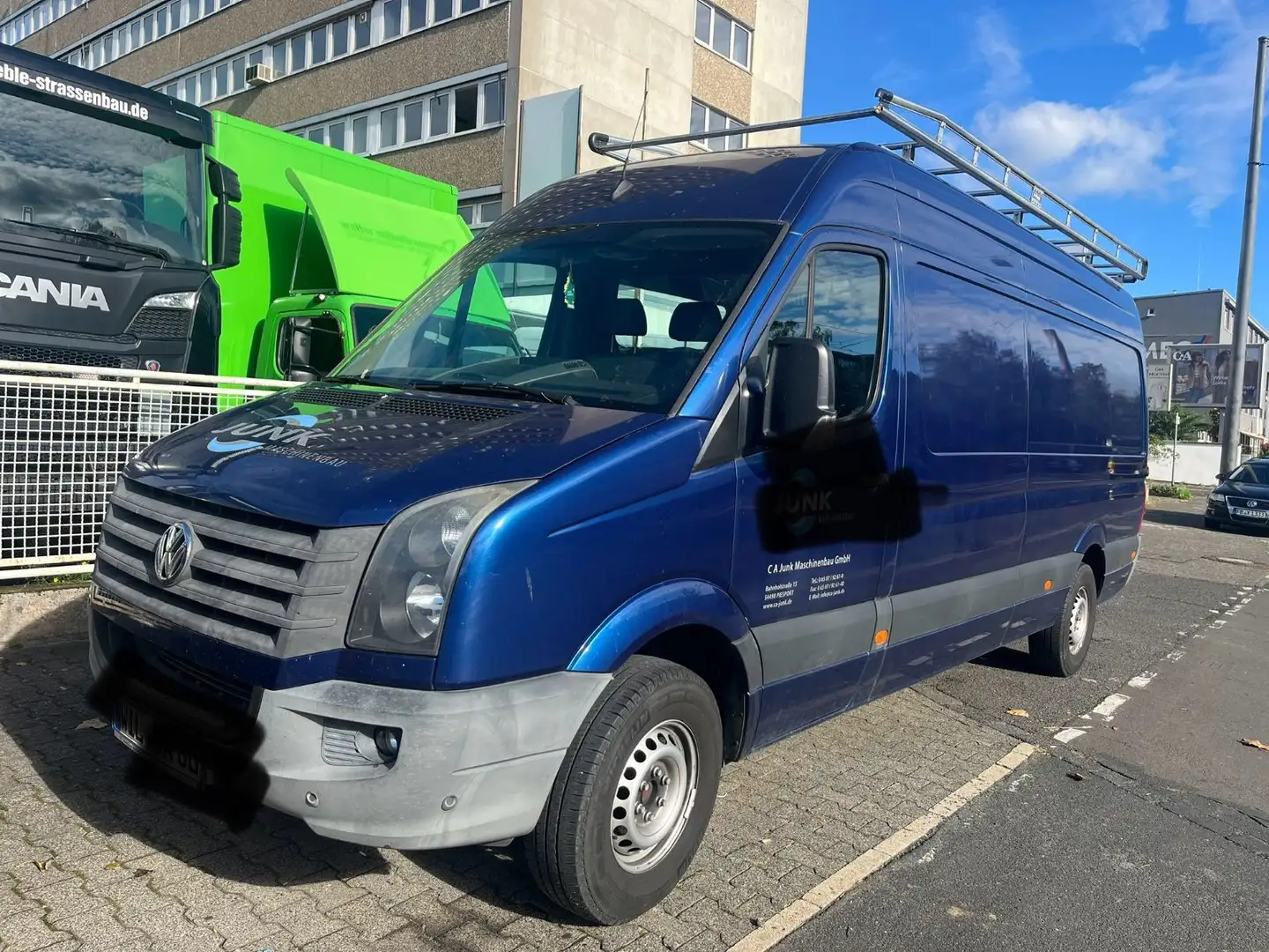 Volkswagen Crafter Kasten 35 lang L3H2 Hochdach+DACHTRÄGER Azul - 1