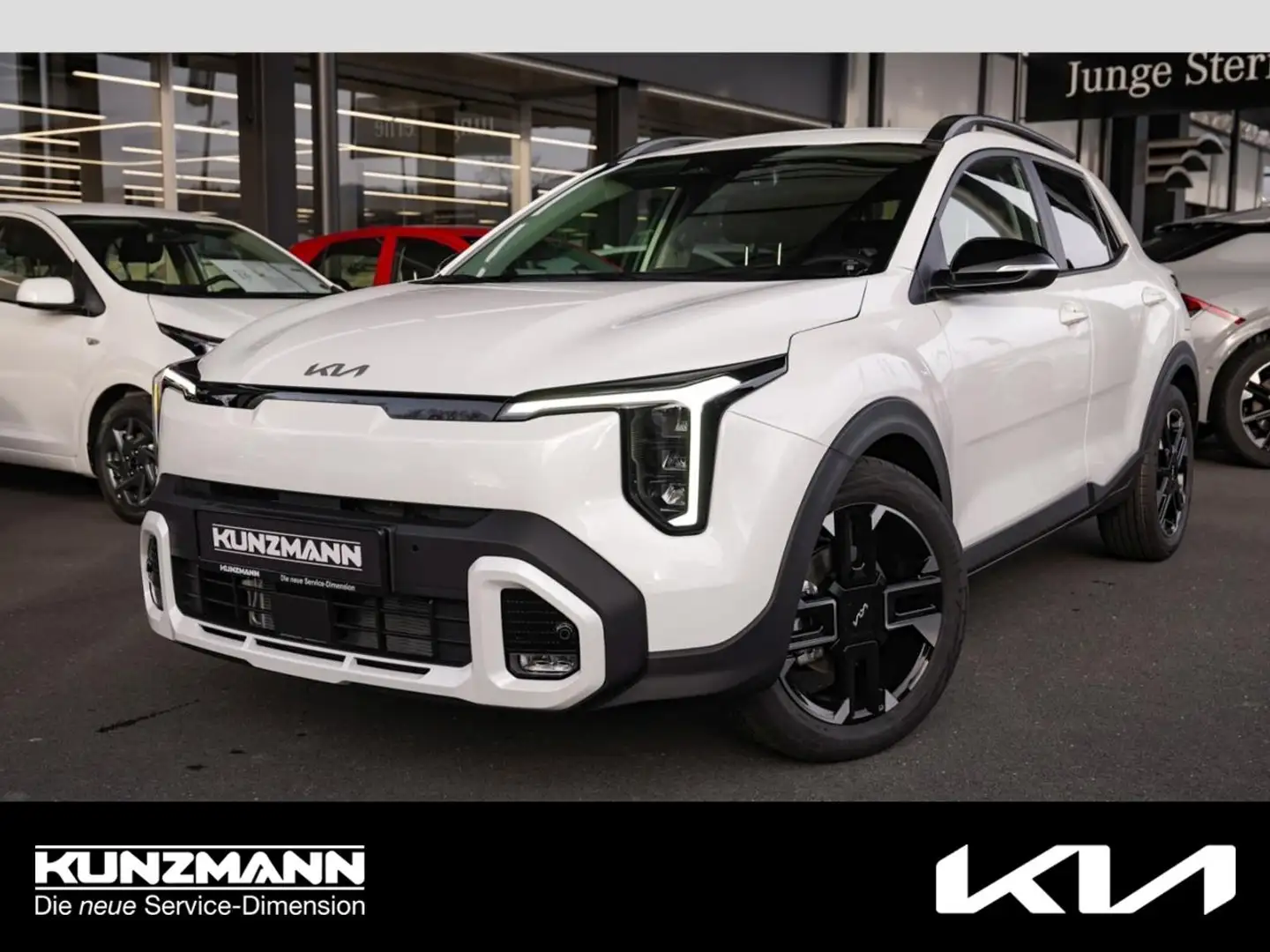 Kia Stonic 1.0T DCT GT-Line Kamera Lenkradheizung Weiß - 1