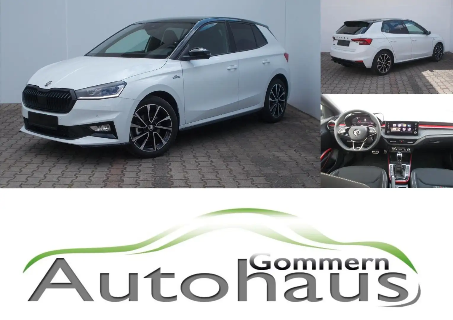 Skoda Fabia * Monte Carlo * DSG * Kamera * DAB * uvm ! Biały - 1