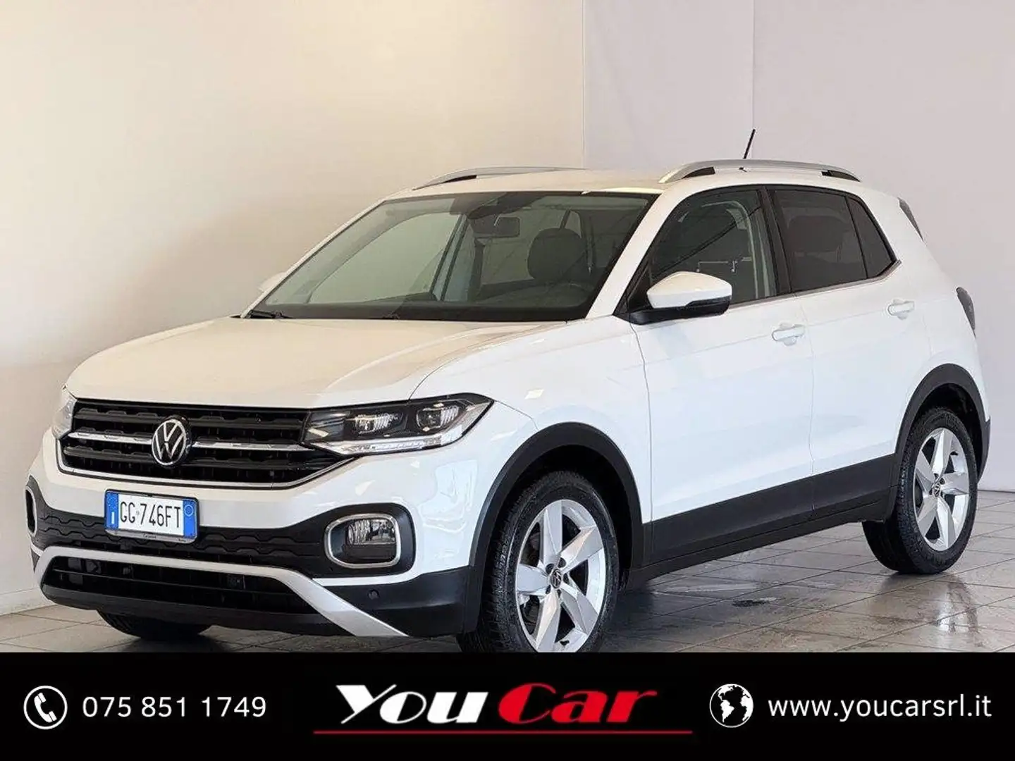 Volkswagen T-Cross 1.0 tsi advanced 110cv dsg Bianco - 1