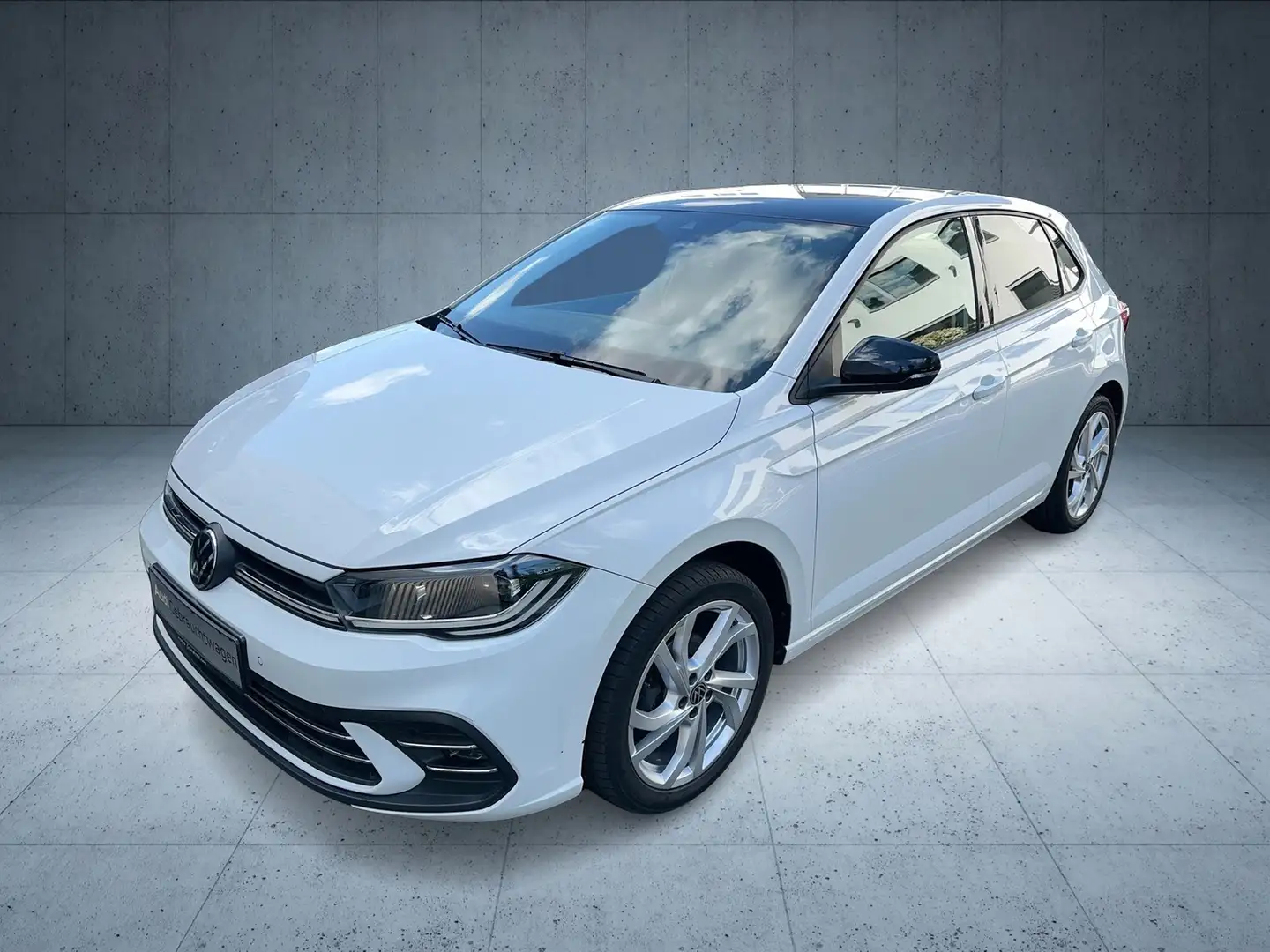 Volkswagen Polo Style 1.0 TSI DSG Matrix LED Navi Rückfahrkamera Blanco - 1
