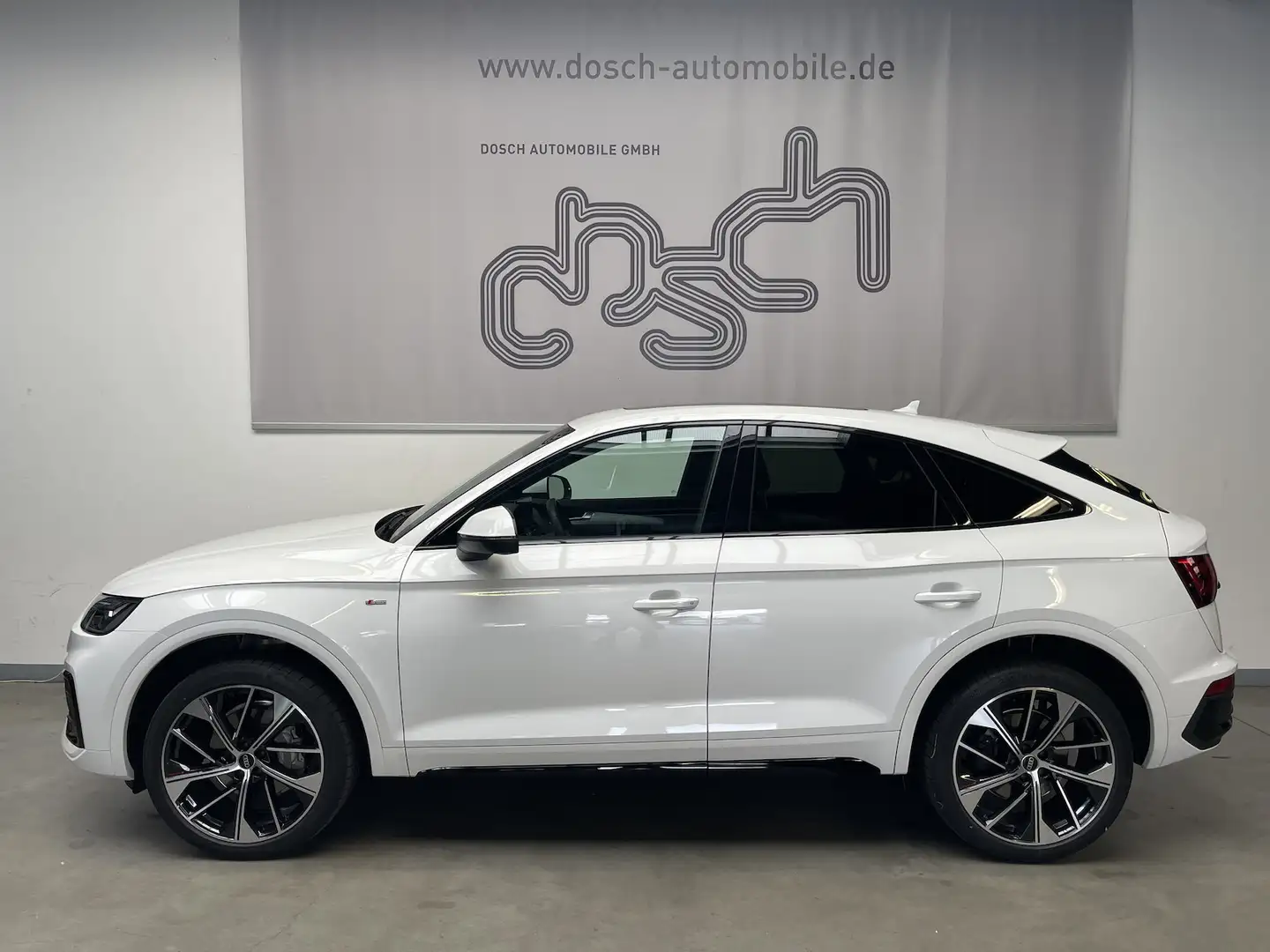 Audi Q5 Sportback 40 TDI qu. S line/PANO/KEYL./NAVI Weiß - 1