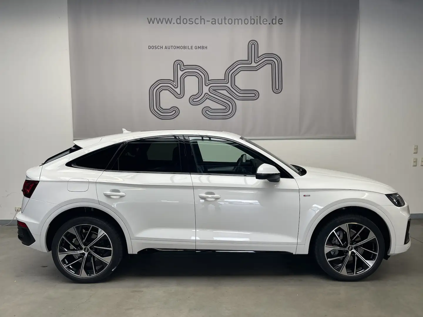 Audi Q5 Sportback 40 TDI qu. S line/PANO/KEYL./NAVI Weiß - 2