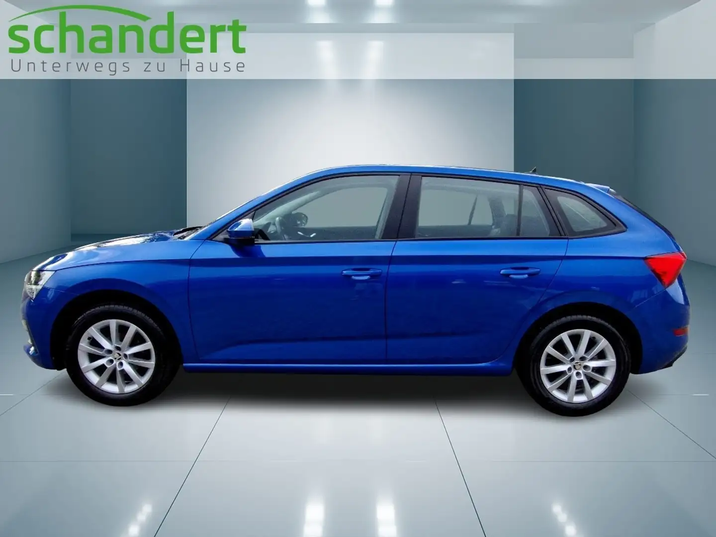 Skoda Scala 1.0 TSI Ambition LED Klima Sitzheizung PDC Blau - 2