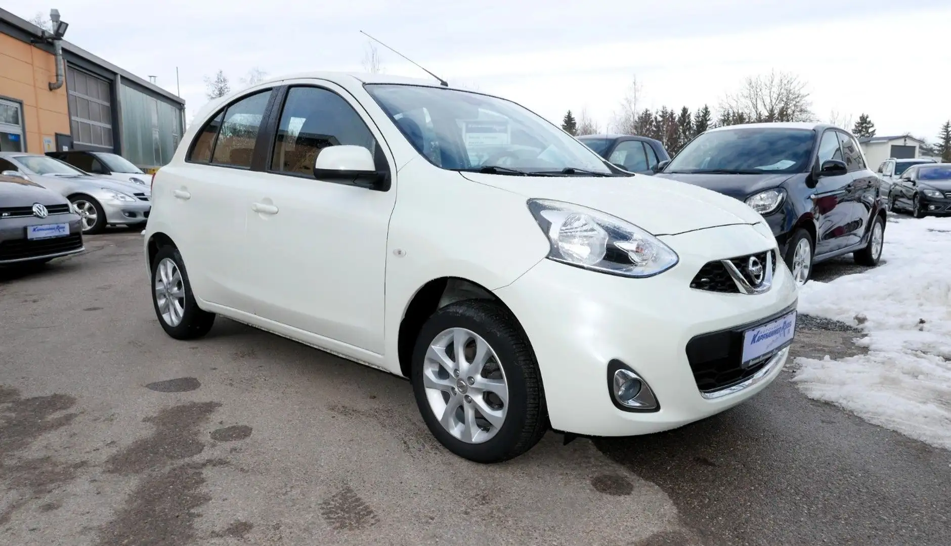 Nissan Micra Acenta Weiß - 2