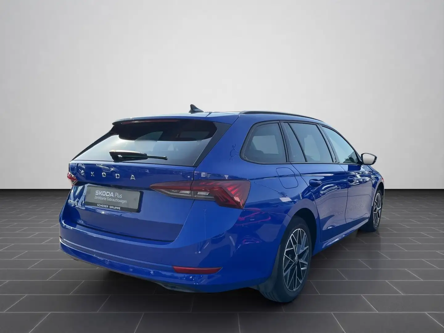 Skoda Octavia Combi 2.0 TDI DSG LED NAV Blau - 2