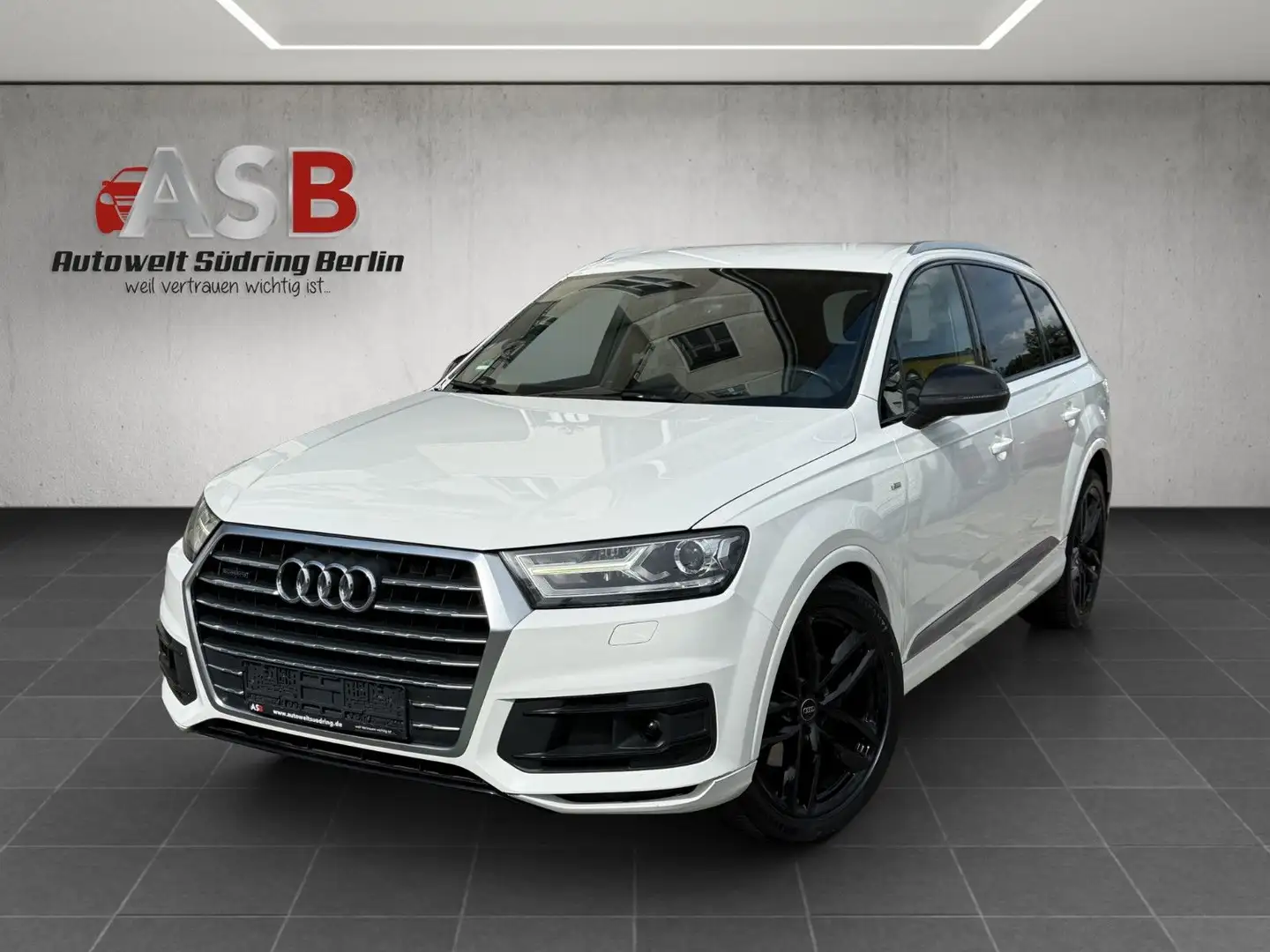 Audi Q7 3.0 TDI quattro*S Line*Leder*Xenon*MMI*ACC Weiß - 1