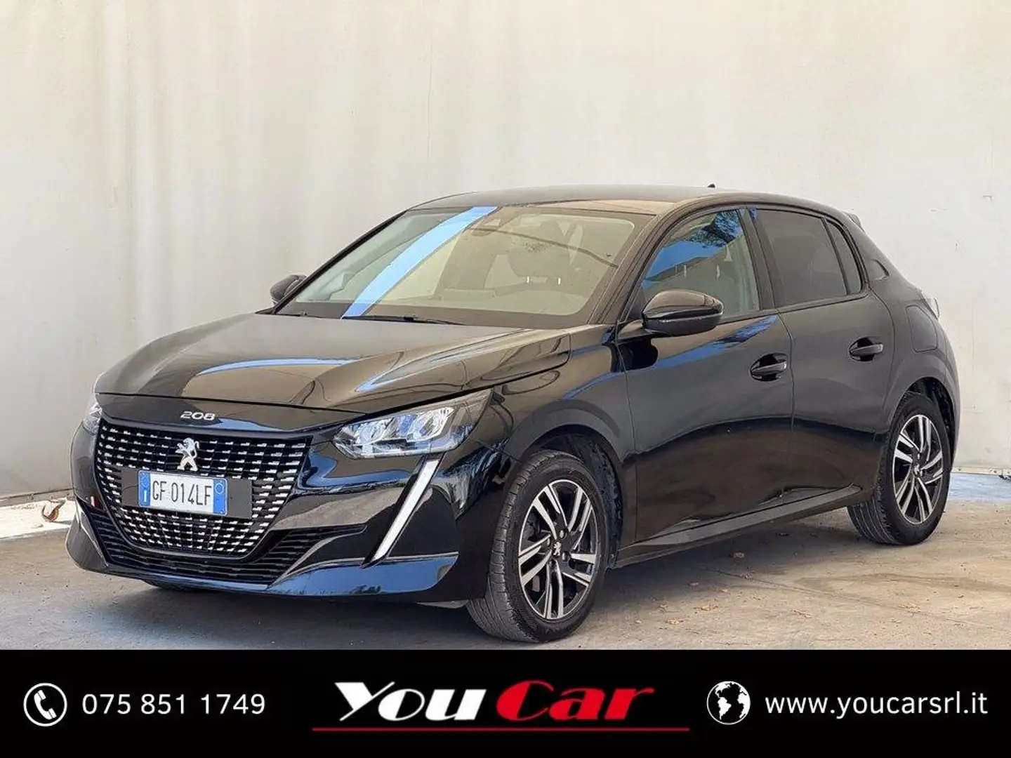 Peugeot 208 1.2 puretech allure pack s&s 100cv Nero - 1