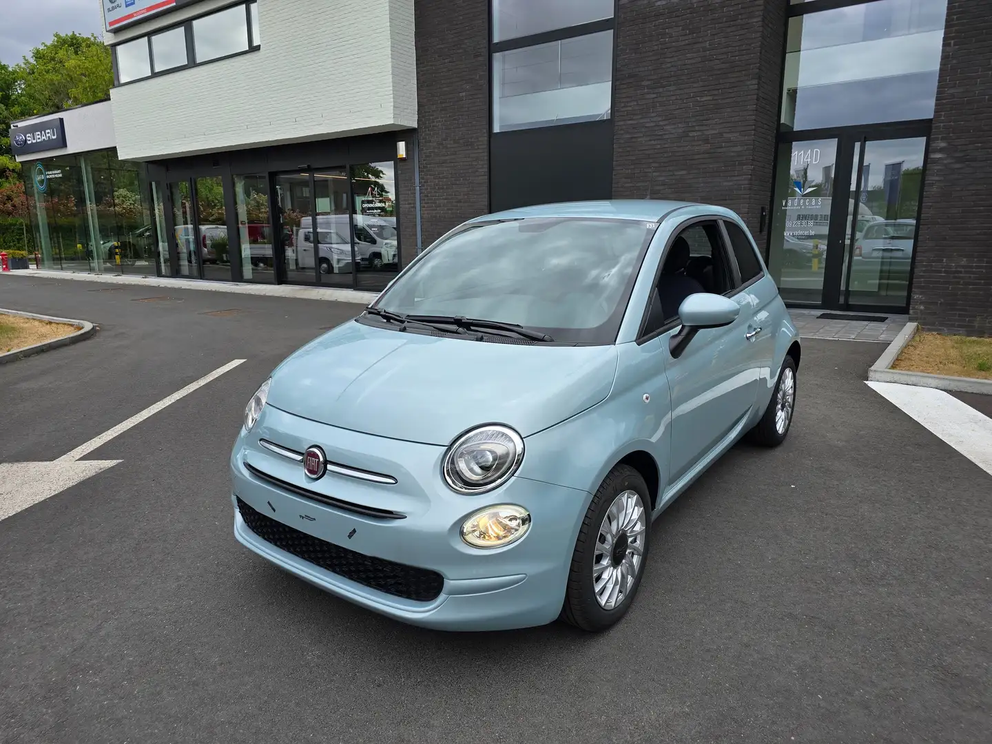 Fiat 500 1.0i MHEV Blauw - 1