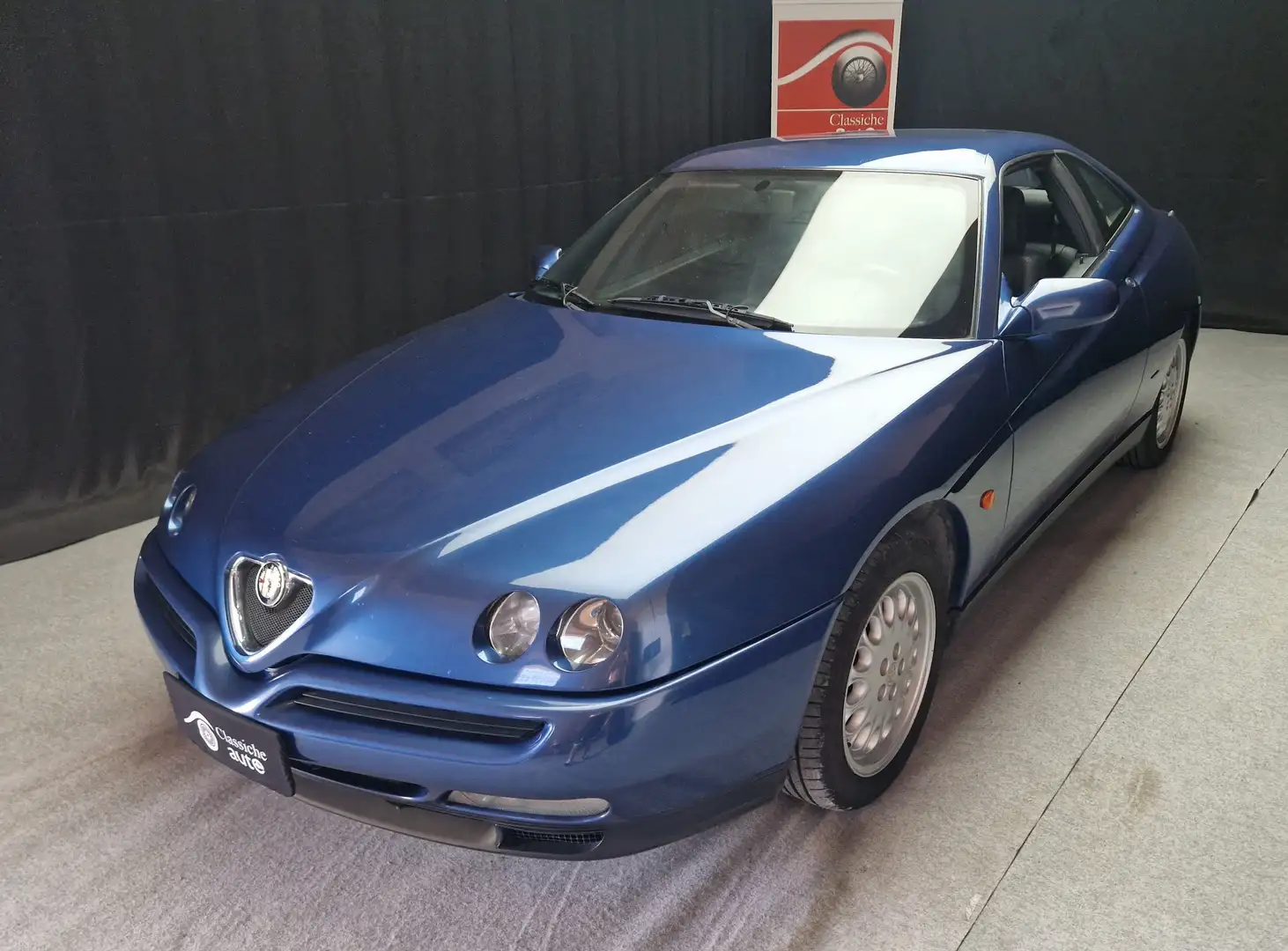 Alfa Romeo GTV 2.0 V6 tb TURBO pelle Momo ASI con CRS Modrá - 1