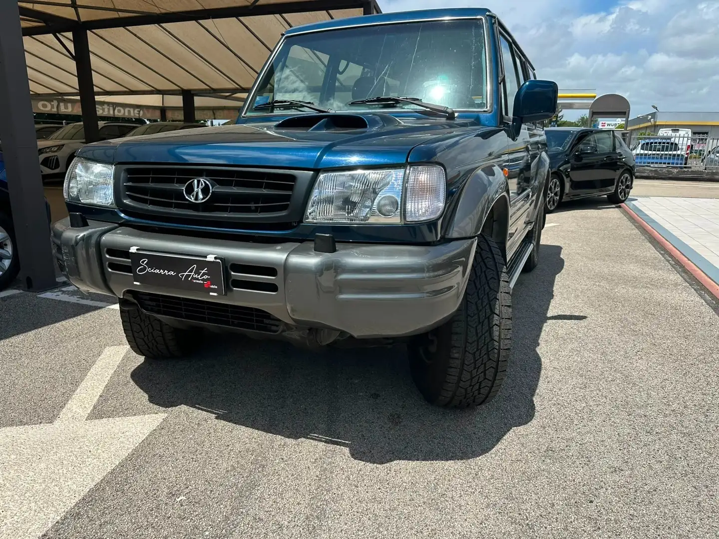 Hyundai Galloper 2.5 TDI Wagon Max Blau - 2