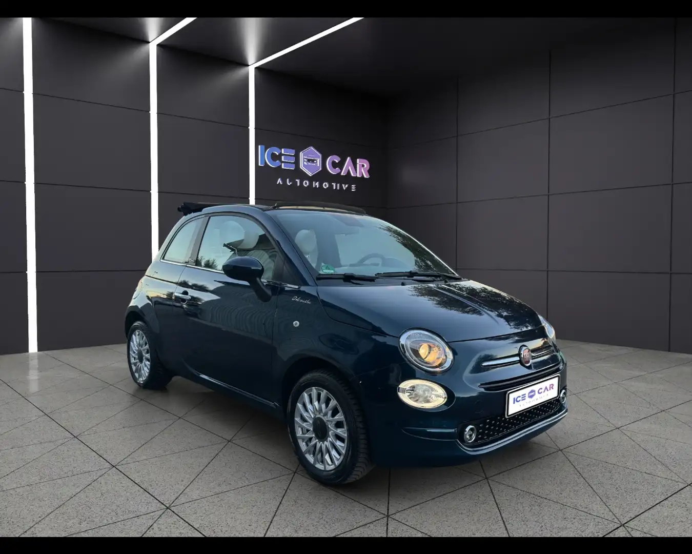 Fiat 500C C 1.0 FireFly Hybrid Dolcevita Blu/Azzurro - 2