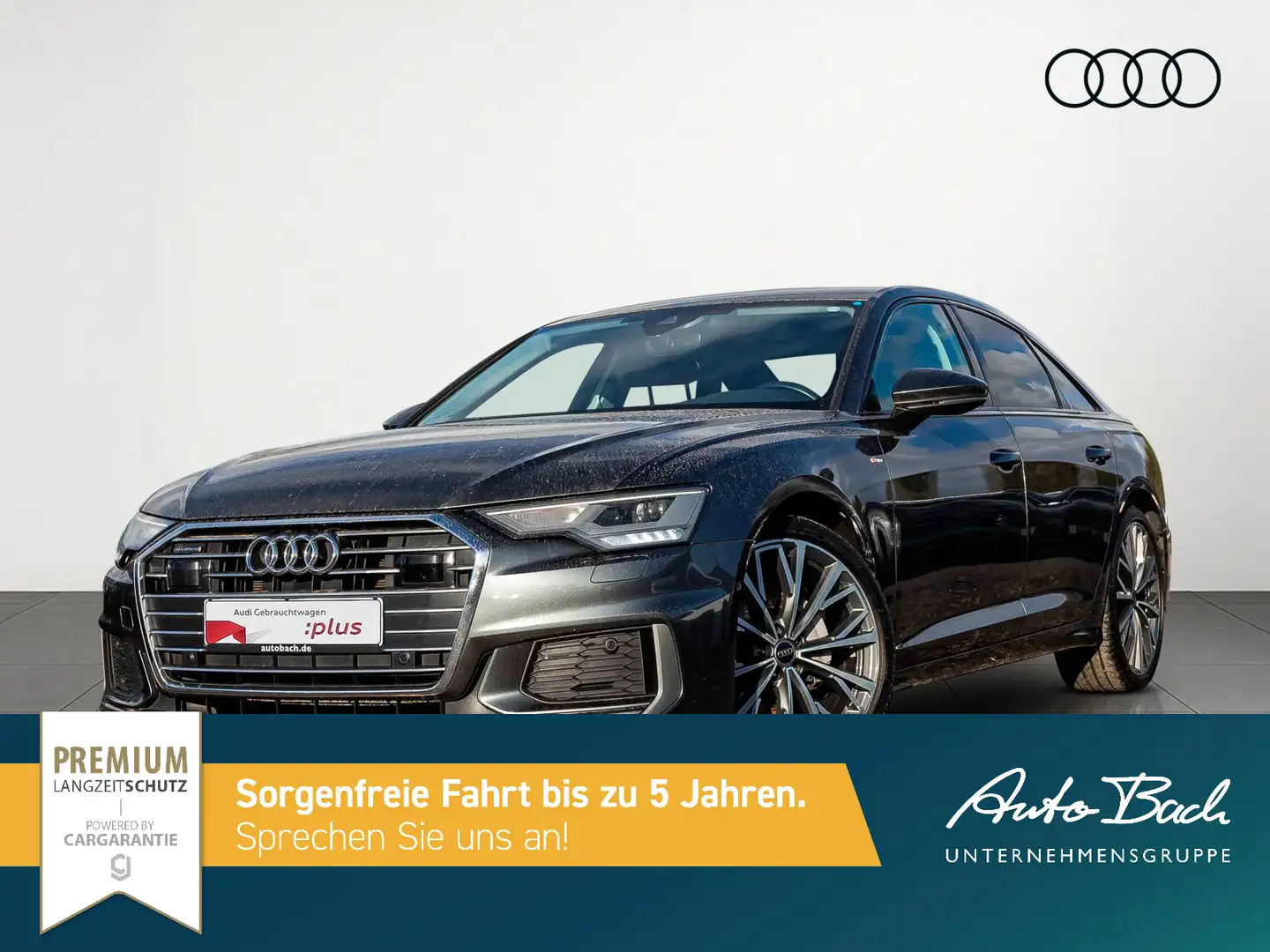 Audi A6 40TDI S line quattro Navi ACC EPH Gris - 2