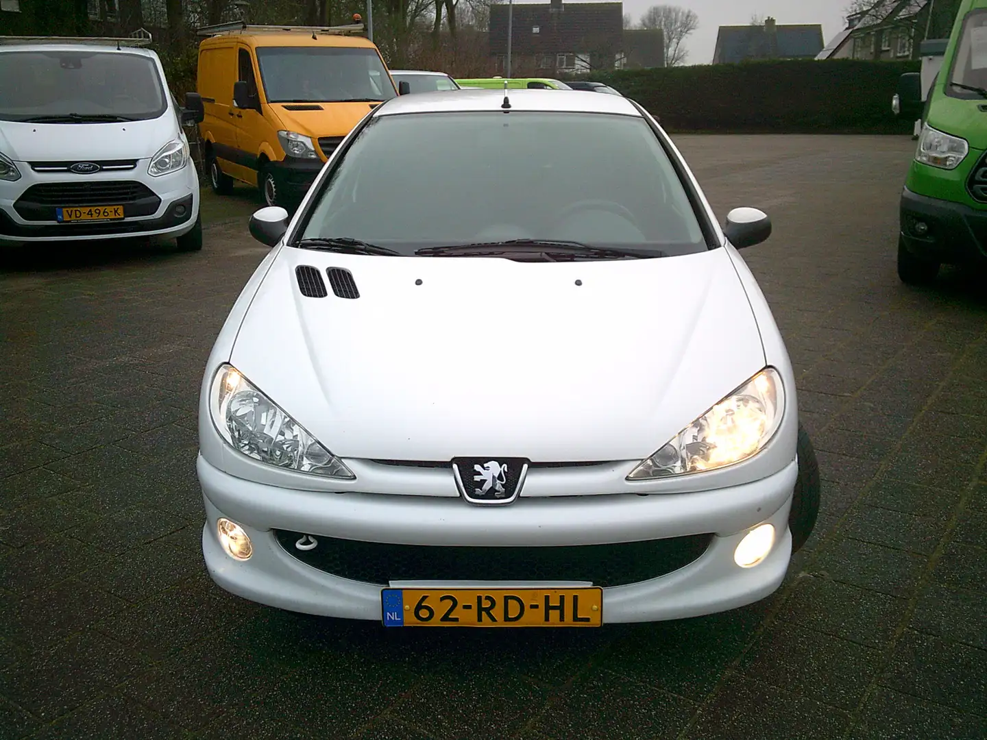 Peugeot 206 1.4 Air-line VOORZIEN VAN AIRCO !!!! Weiß - 2
