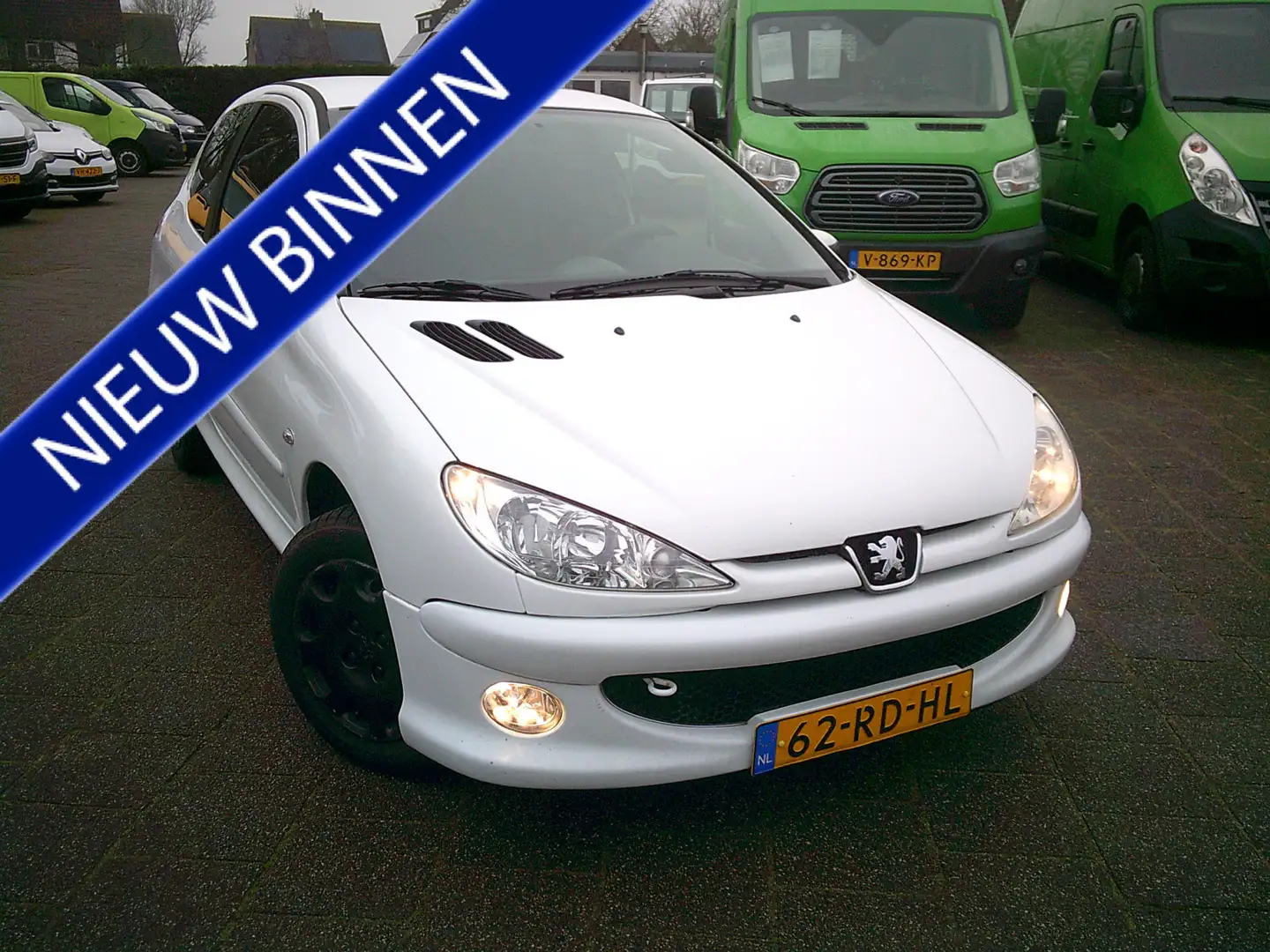 Peugeot 206 1.4 Air-line VOORZIEN VAN AIRCO !!!! Weiß - 1