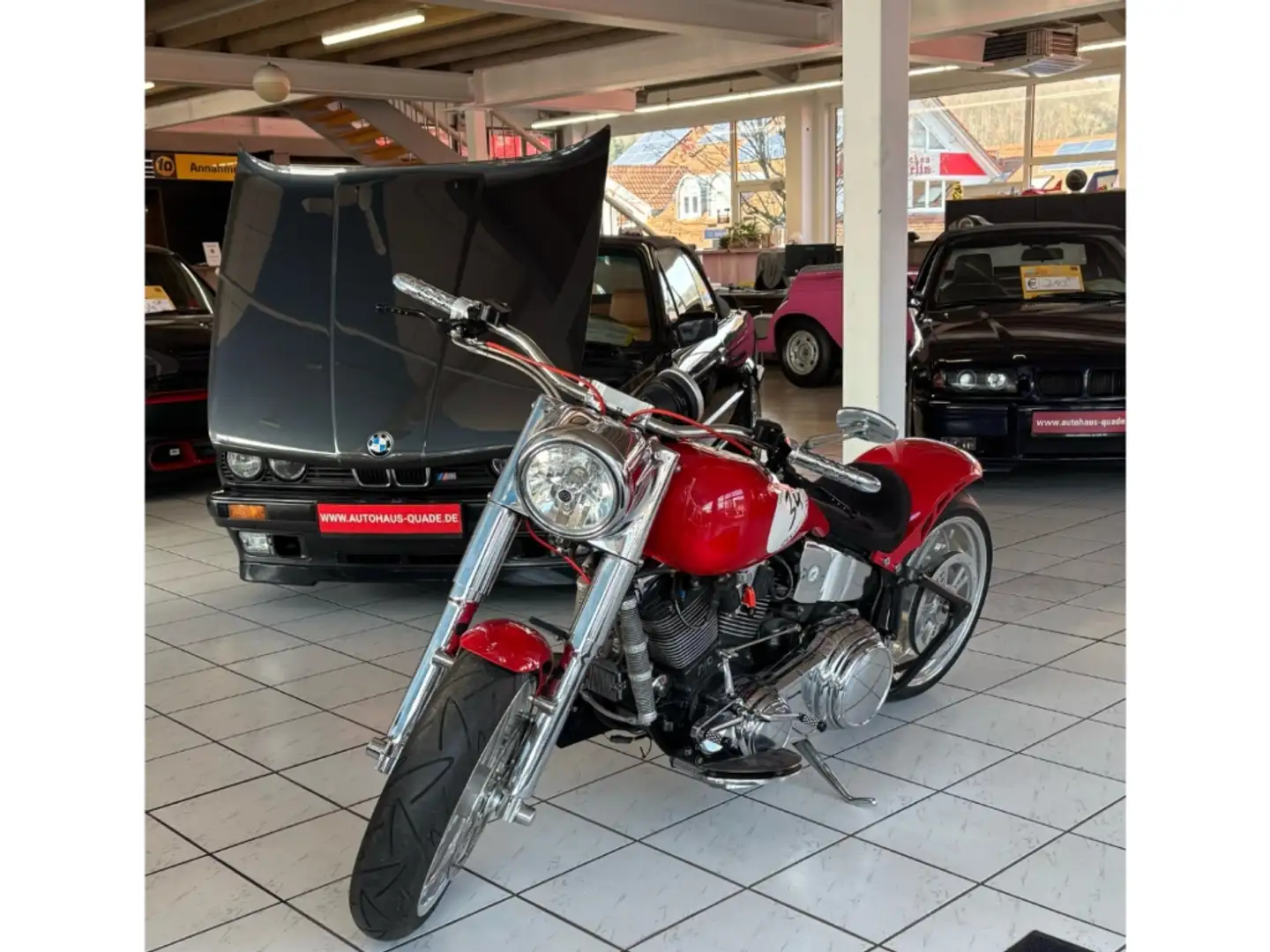 Harley-Davidson Softail BK ROCK STAR BABY 1712ccm (Firma Chili Umbau) Rot - 2