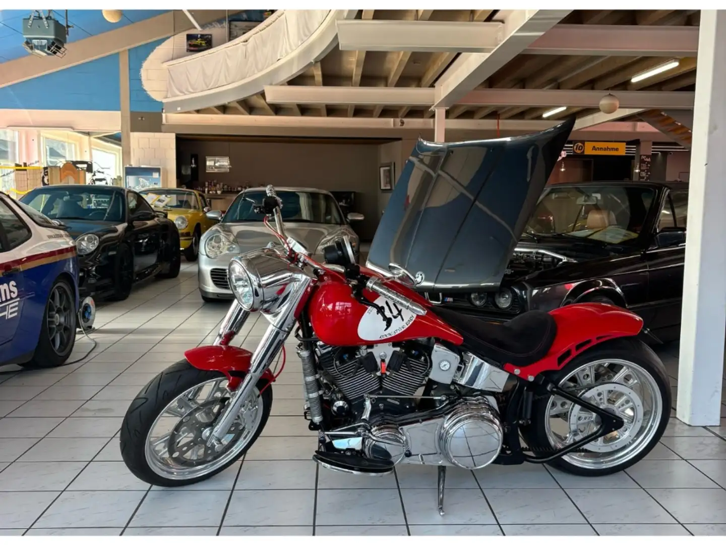 Harley-Davidson Softail BK ROCK STAR BABY 1712ccm (Firma Chili Umbau) Rot - 1