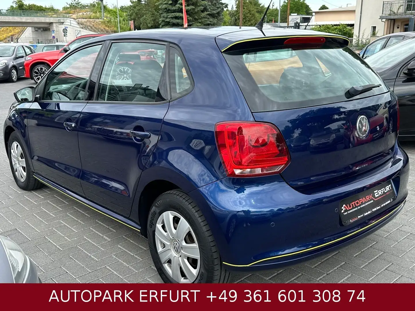 Volkswagen Polo V Trendline*Klima*Temp*StzH*ESP*BC Blau - 2
