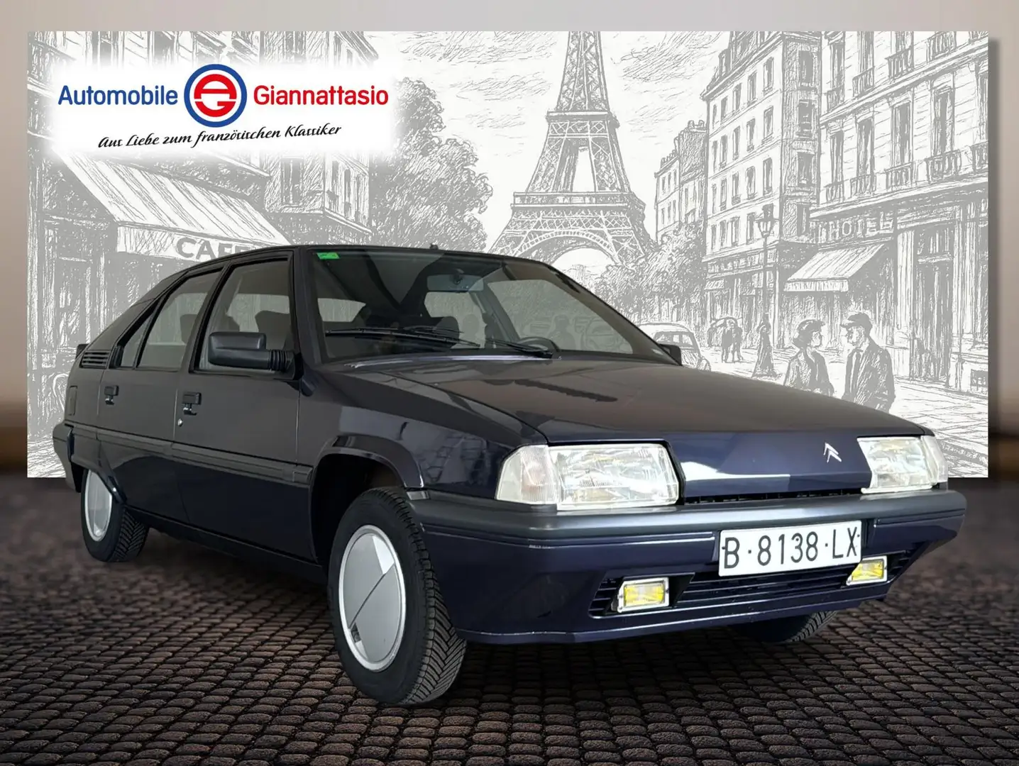 Citroen BX TZS Athena*Klima*1.Hand*22600km Blau - 2