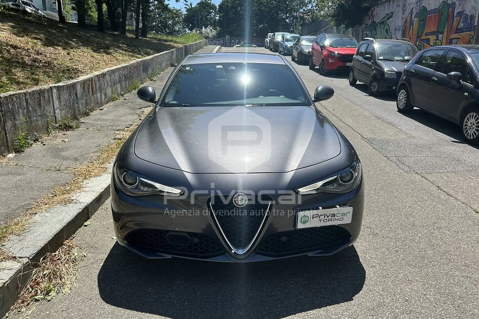 Alfa Romeo Giulia Giulia 2.2 Turbodiesel 190 CV AT8 Ti Argento - 2