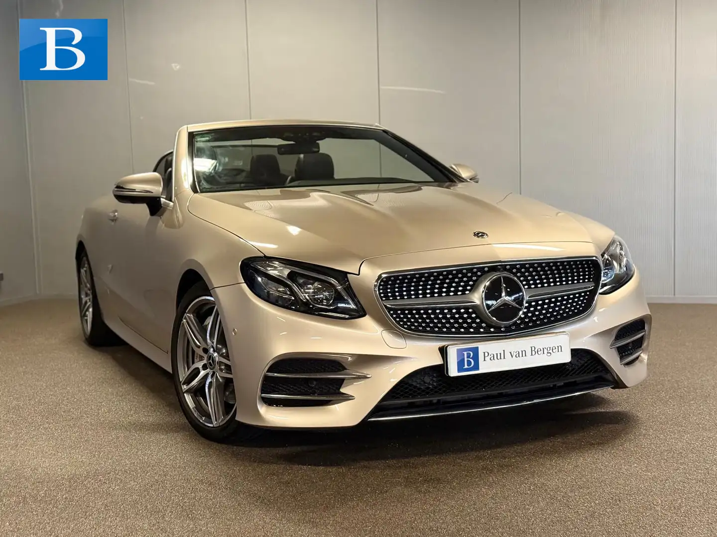 Mercedes-Benz E 350 Cabrio AMG STYLING-MEMORY-AIRSCARF-BURMESTER-360 C Gris - 1