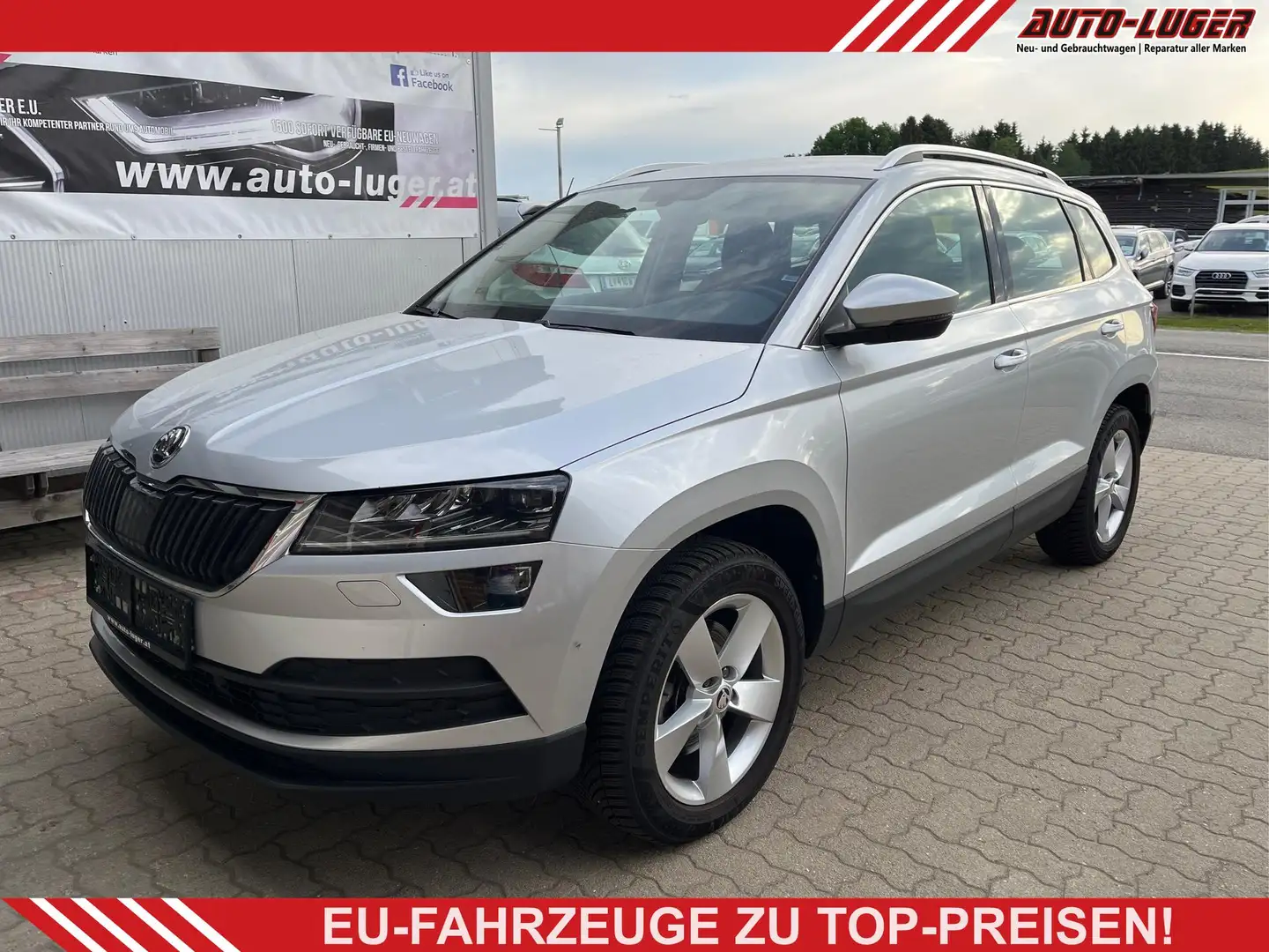 Skoda Karoq Ambition 4x4 2.0 TDI DSG *LED*Rückfahrkamera 1... Silber - 1