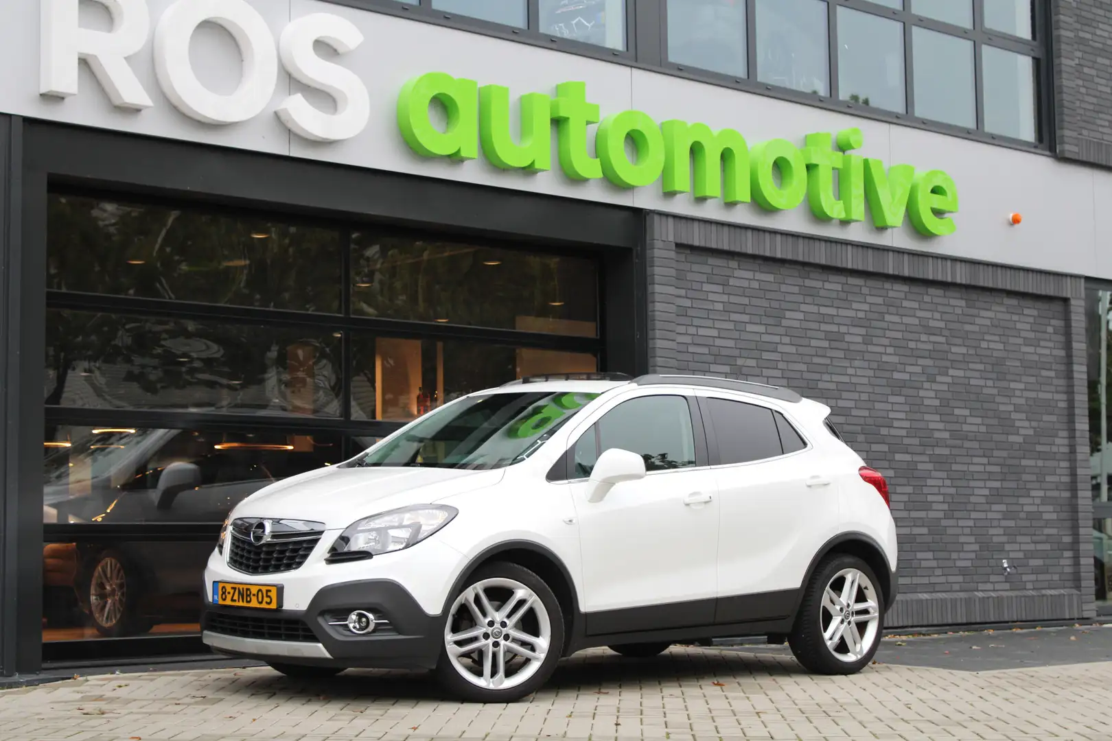 Opel Mokka 1.4 T Cosmo | NAP! | SCHUIF/KANTEL | STOEL/STUURVE Wit - 1