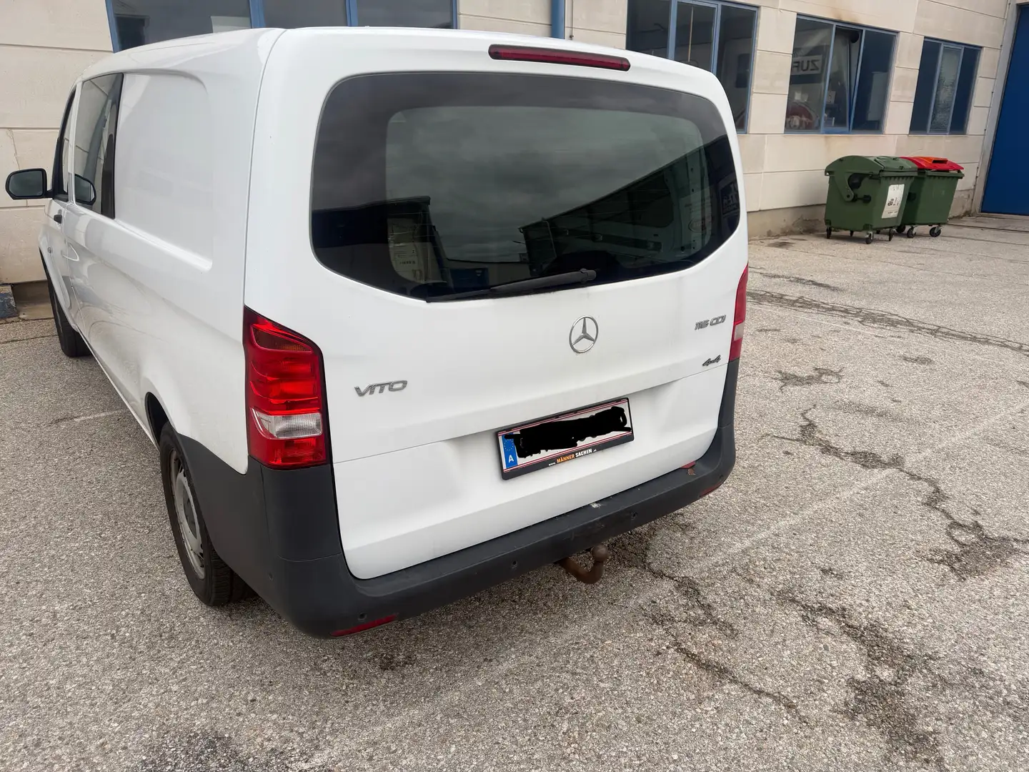 Mercedes-Benz Vito Business Van mit Trennwand Weiß - 2