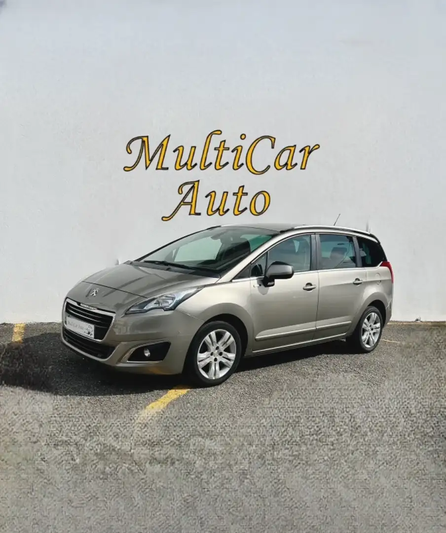 Peugeot 5008 1.6 BlueHDi Style 7 pl. 120 Beige - 1