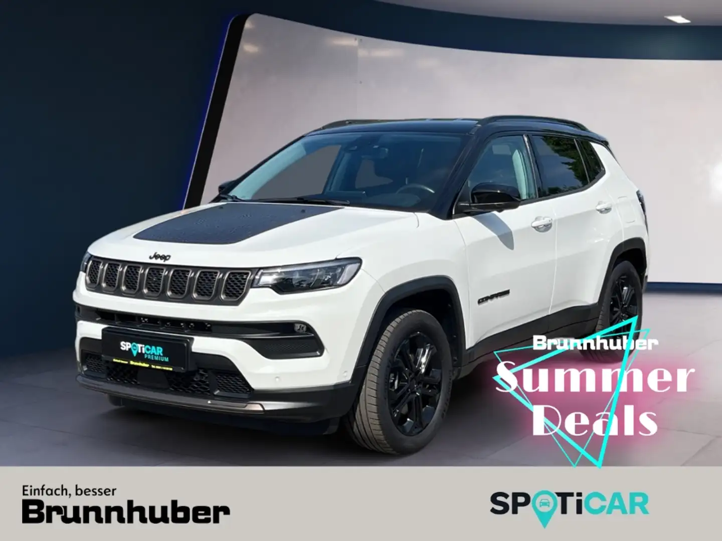 Jeep Compass 80th Anniversary Hybrid 4WD 1.3 EU6d PHEV MY22-Upl Weiß - 1