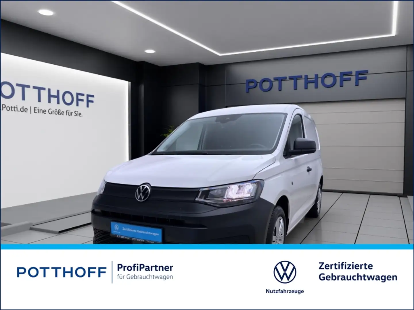 Volkswagen Caddy Cargo 2.0 TDI SITZHZG GRA WINTERPAKET Weiß - 1