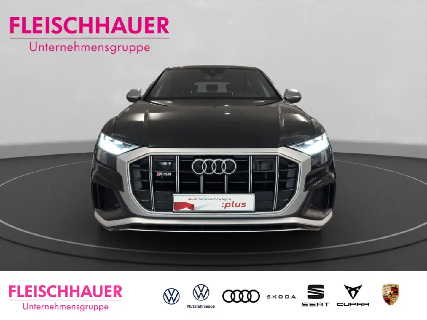 Audi SQ8 4.0 TFSI quattro Matrix+Navi+AHK+B&O+ACC+App-conne Schwarz - 2