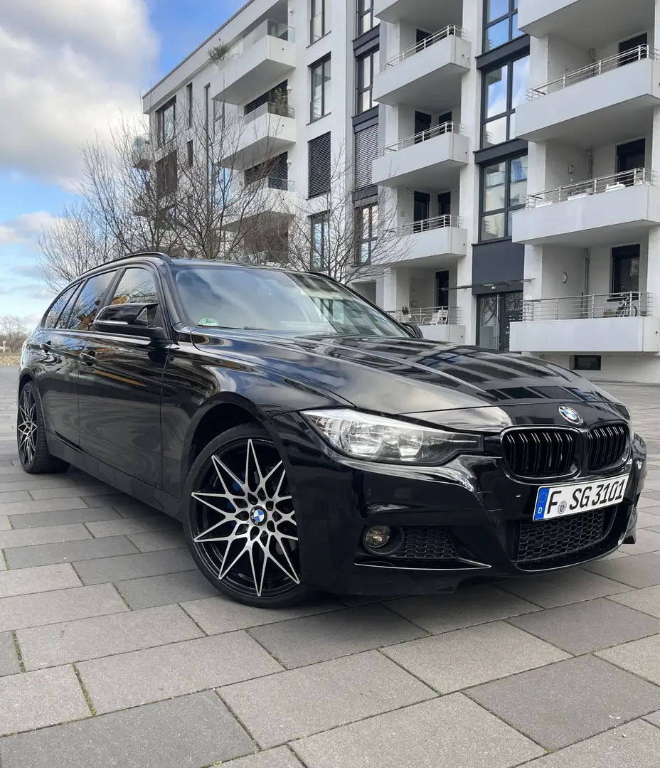 BMW 320 F31 320D TOURING/ M-PAKET/ FACELIFT/ 8 FACH BEREIF crna - 1