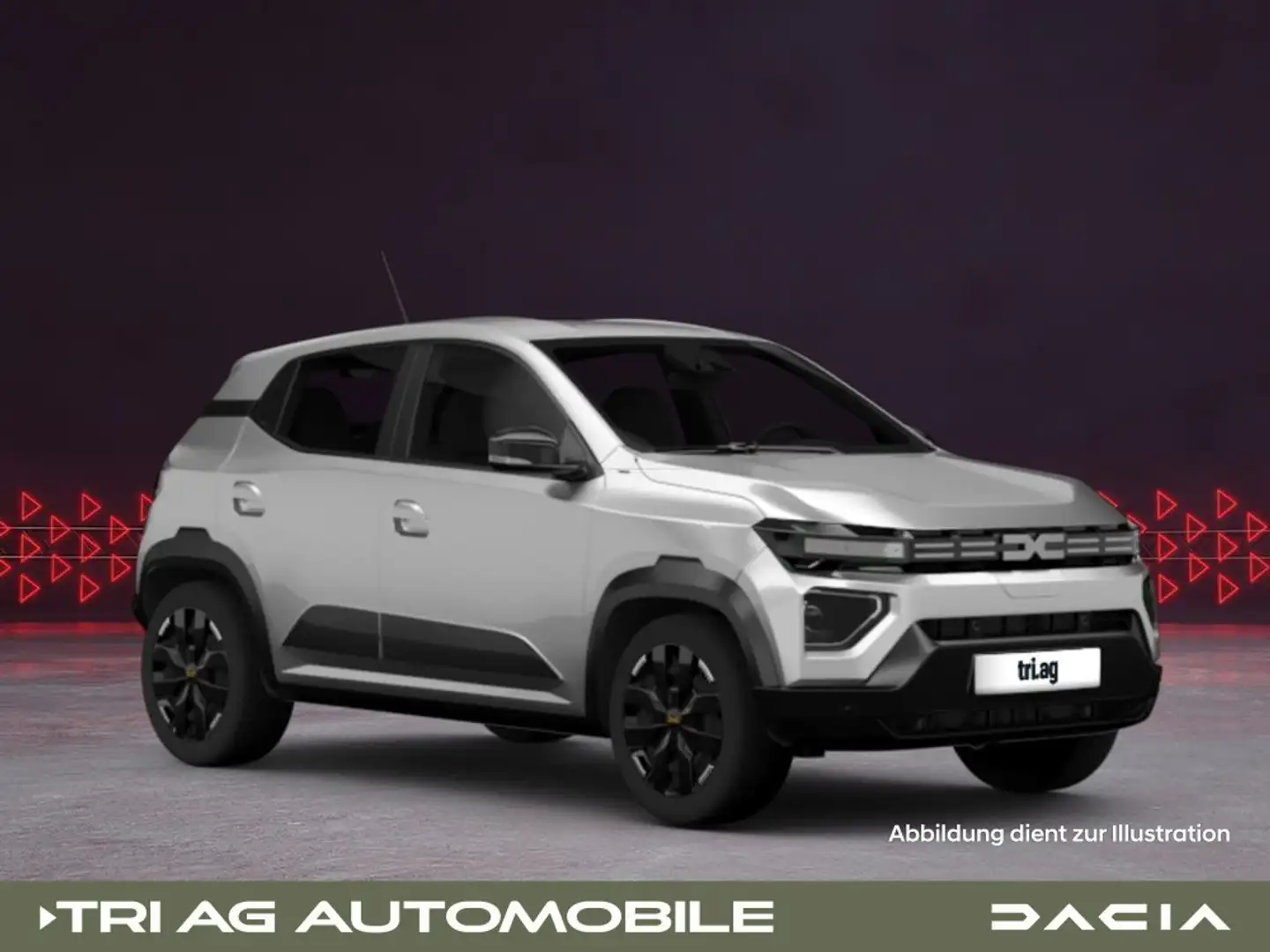 Dacia Spring Extreme Electric 65 CCS Klima Navi Rückfa Grijs - 1
