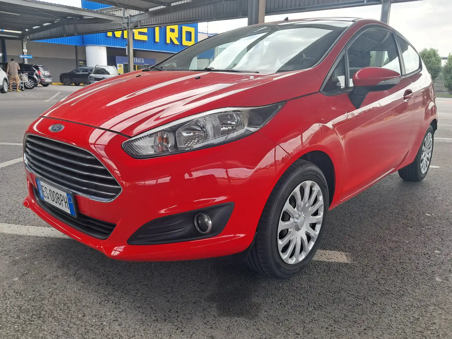 Ford Fiesta Fiesta 3p 1.6 105cv auto Rood - 1