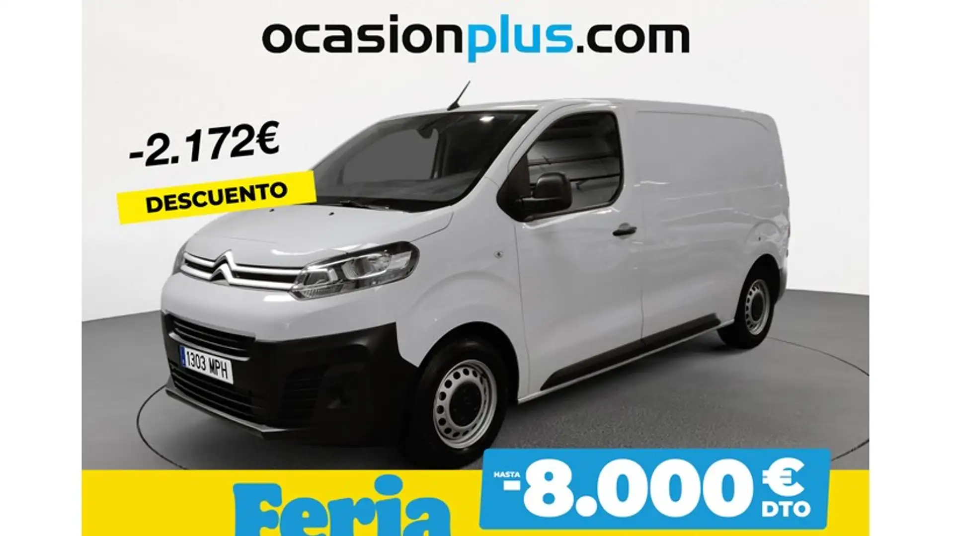 Citroen Jumpy Fg. 1.5 BlueHDI Talla M S&S 120 Weiß - 1